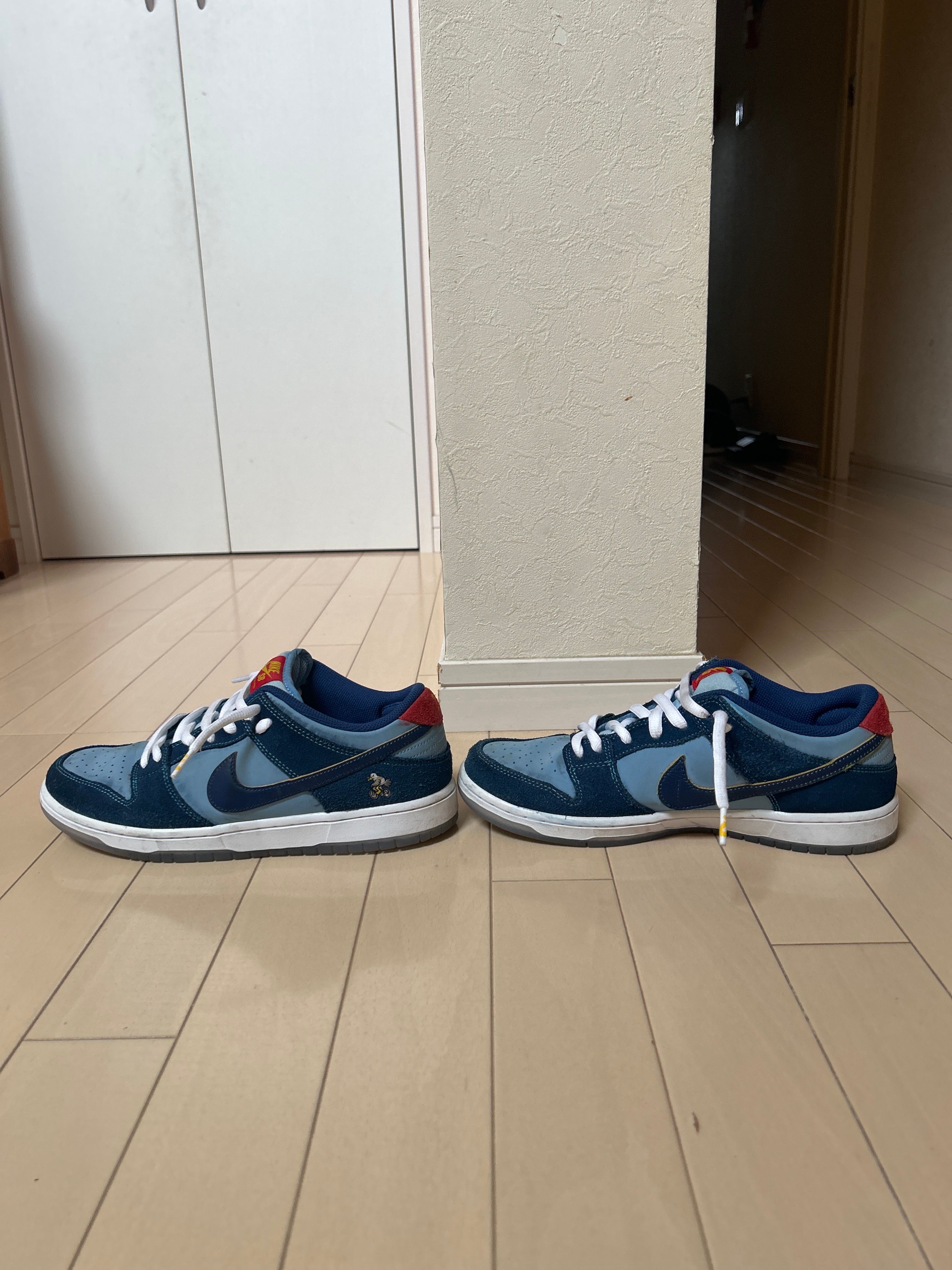 Why So Sad? × Nike SB Dunk Low "Coastal Blue/Speed Yellow-University Red"