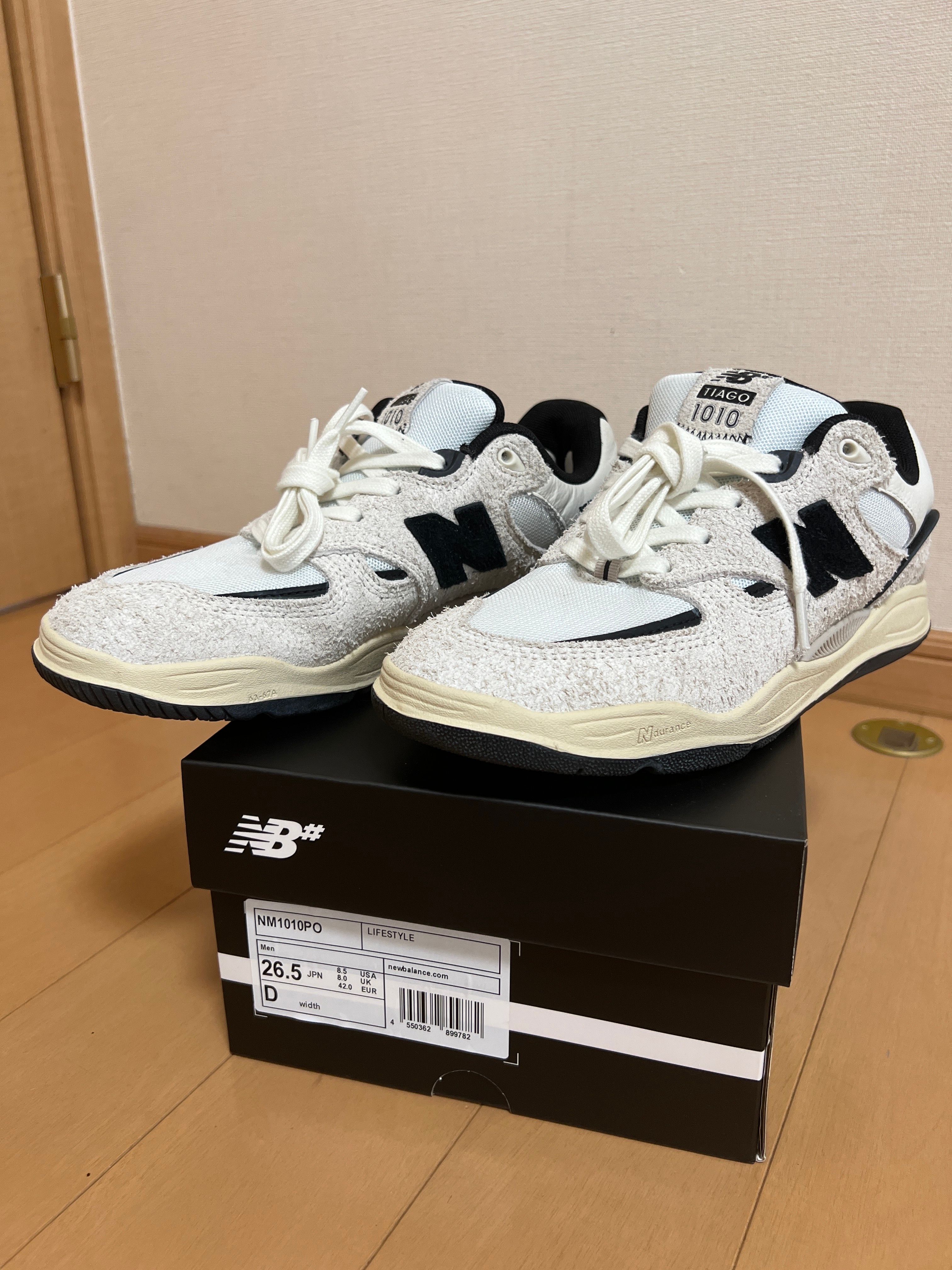 Poets × New Balance Numeric Tiago Lemos 1010 "White/Green"