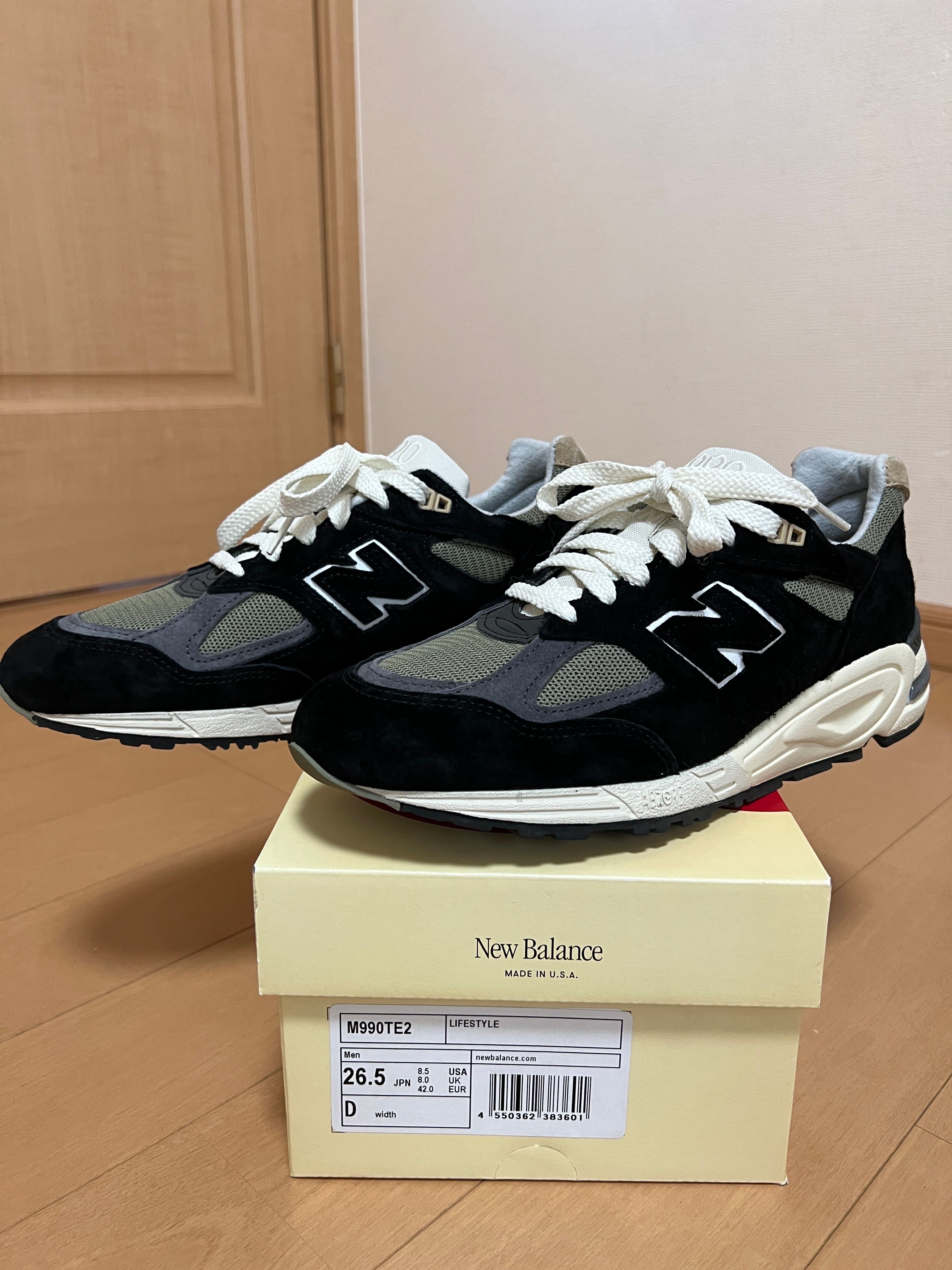 New Balance 990V2 "Black/True Camo"