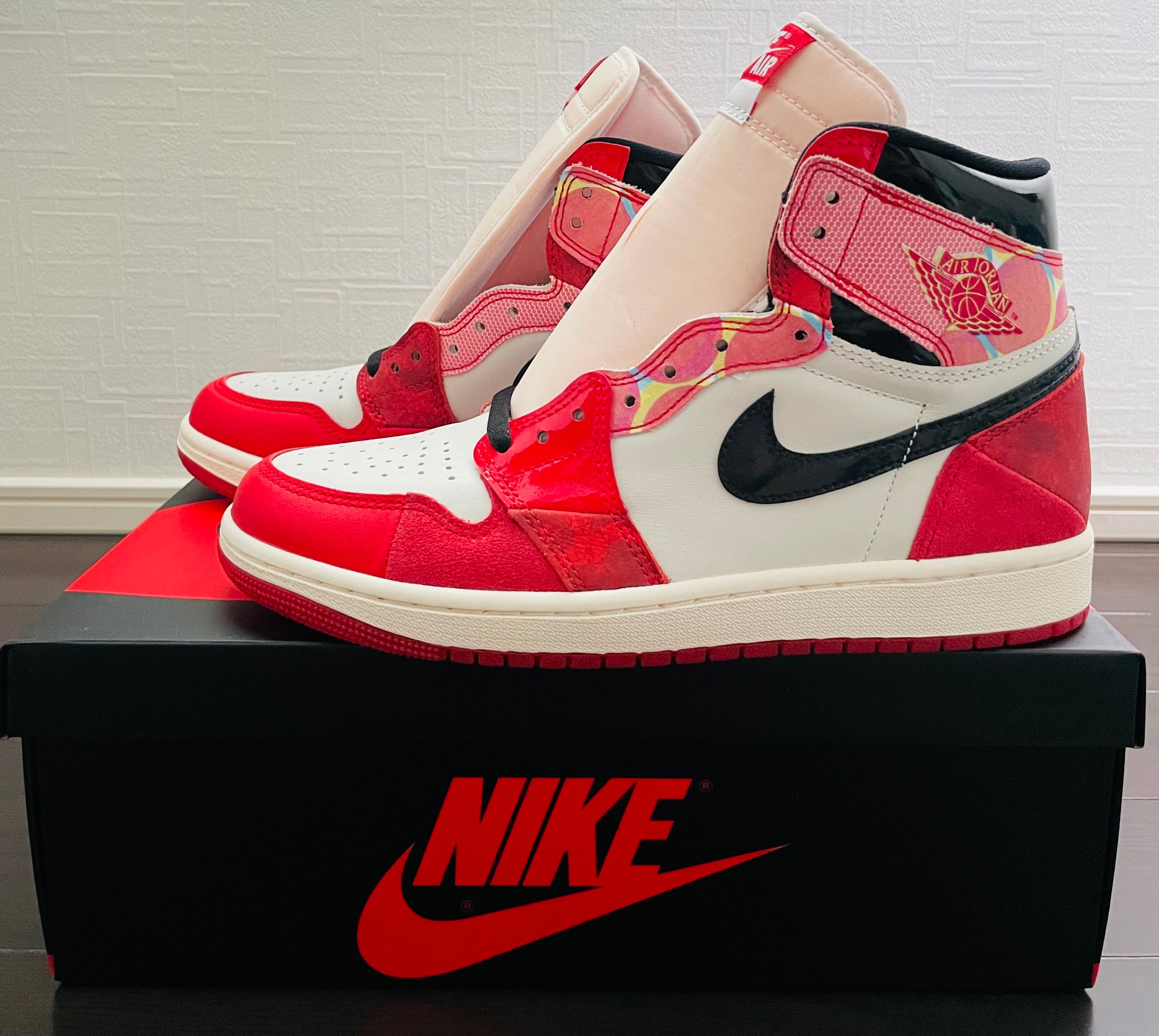 Spider-Man × Nike Air Jordan 1 Retro High OG SP "Spider-Man: Across the Spider-Verse/University Red"