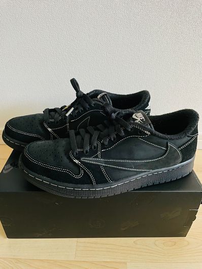 Travis Scott × Nike Air Jordan 1 Low OG SP "Black Phantom"