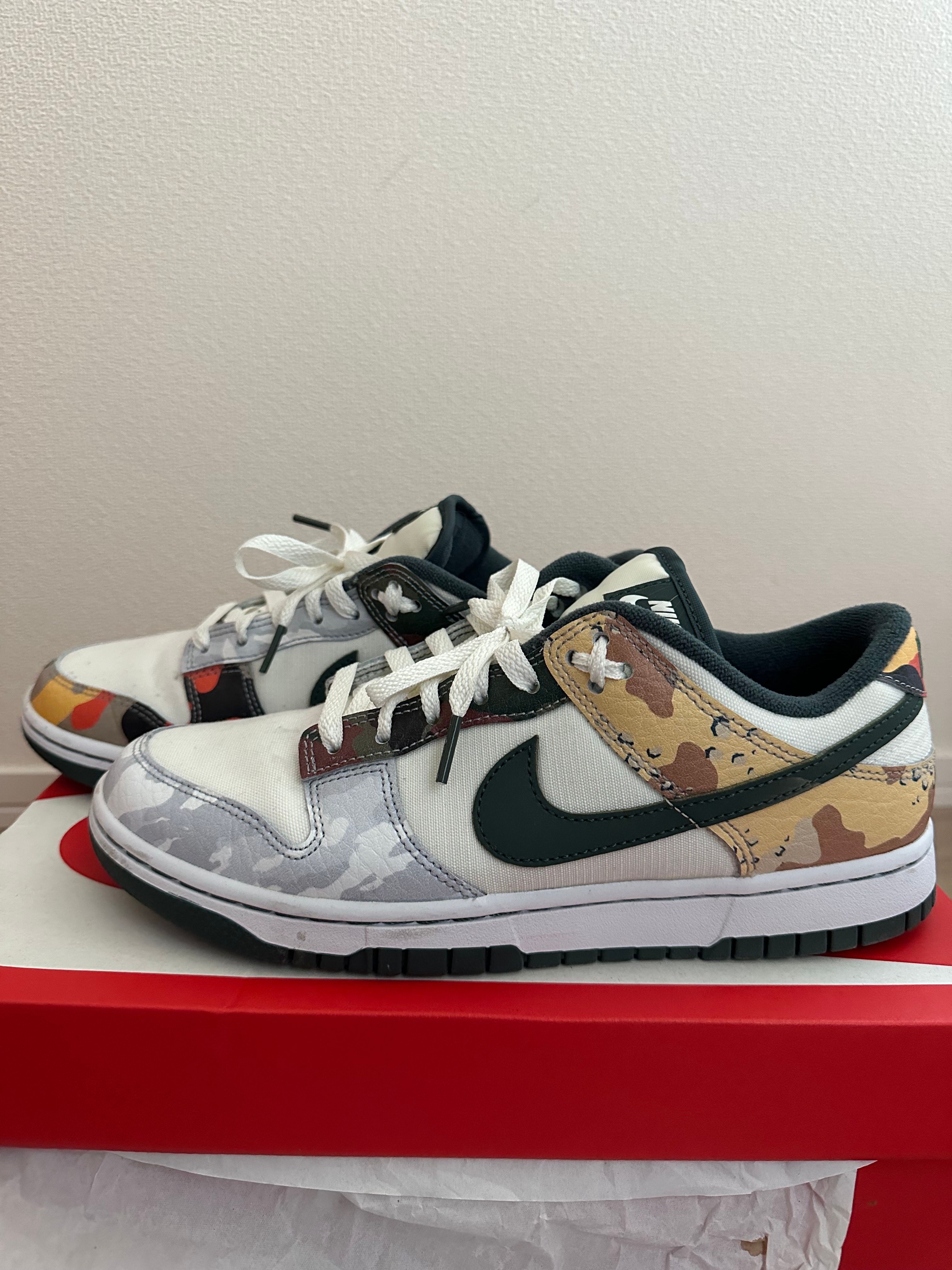 Nike Dunk Low "Sail Multi Camo"