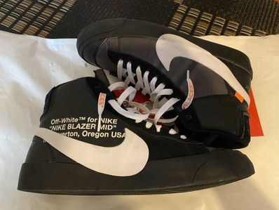 Off-White × Nike Blazer Studio Mid "Grim Reaper"