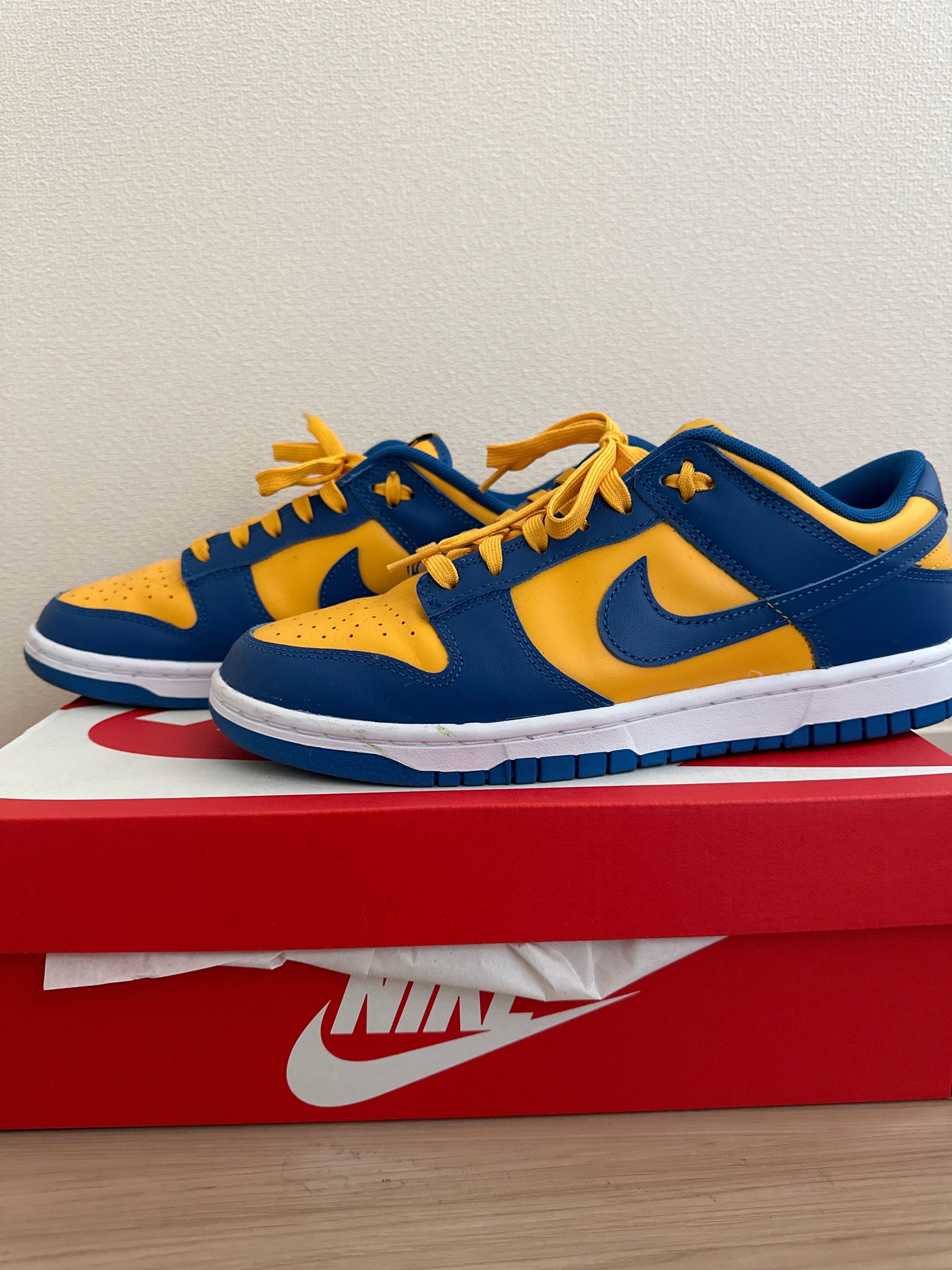 Nike Dunk Low "Blue Jay and University Gold"