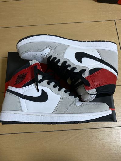 Nike Air Jordan 1 High OG "White/Black/Light Smoke Grey"
