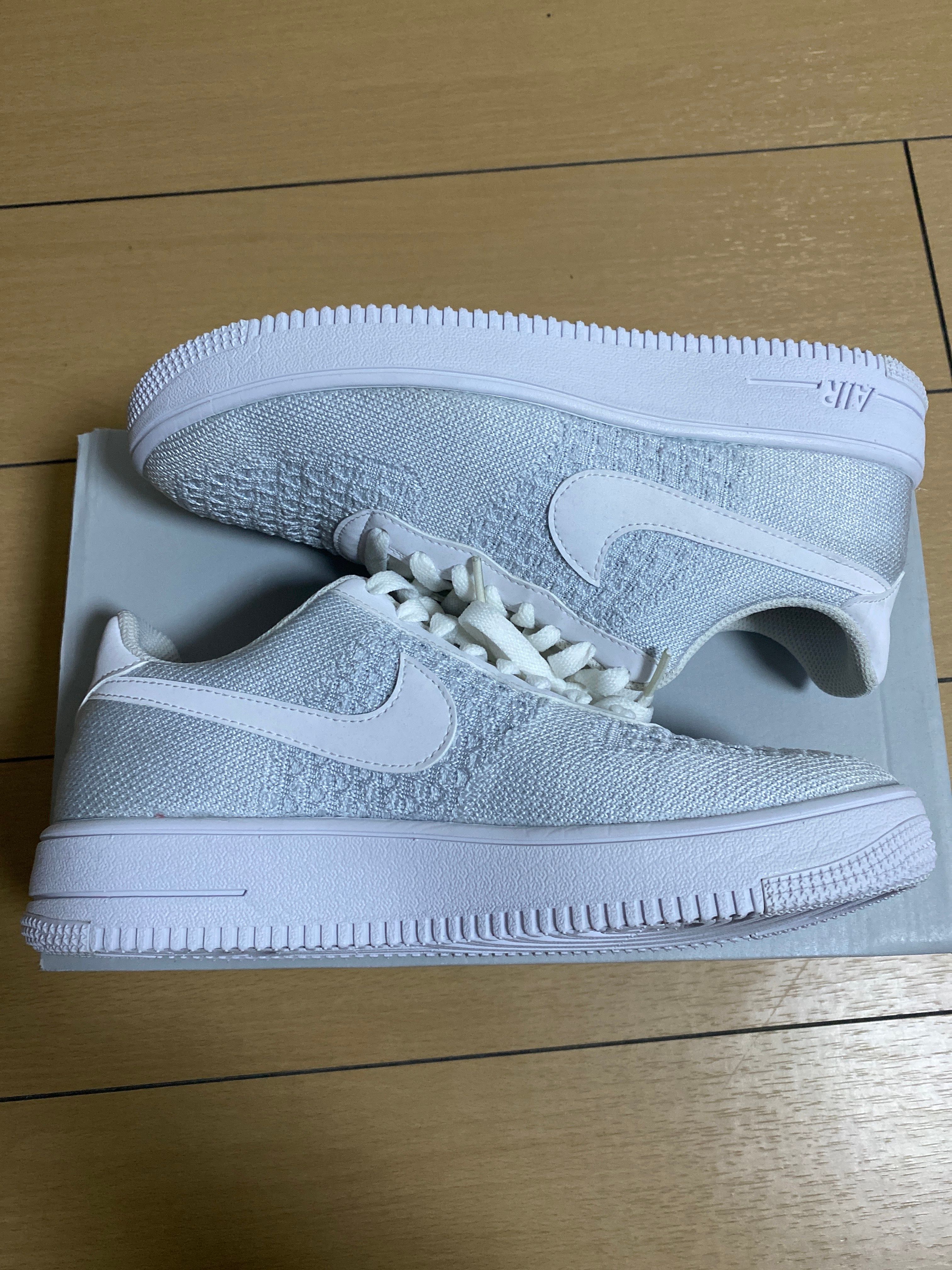 Nike Air Force 1 Flyknit 2.0 "White/Pure Platinum"