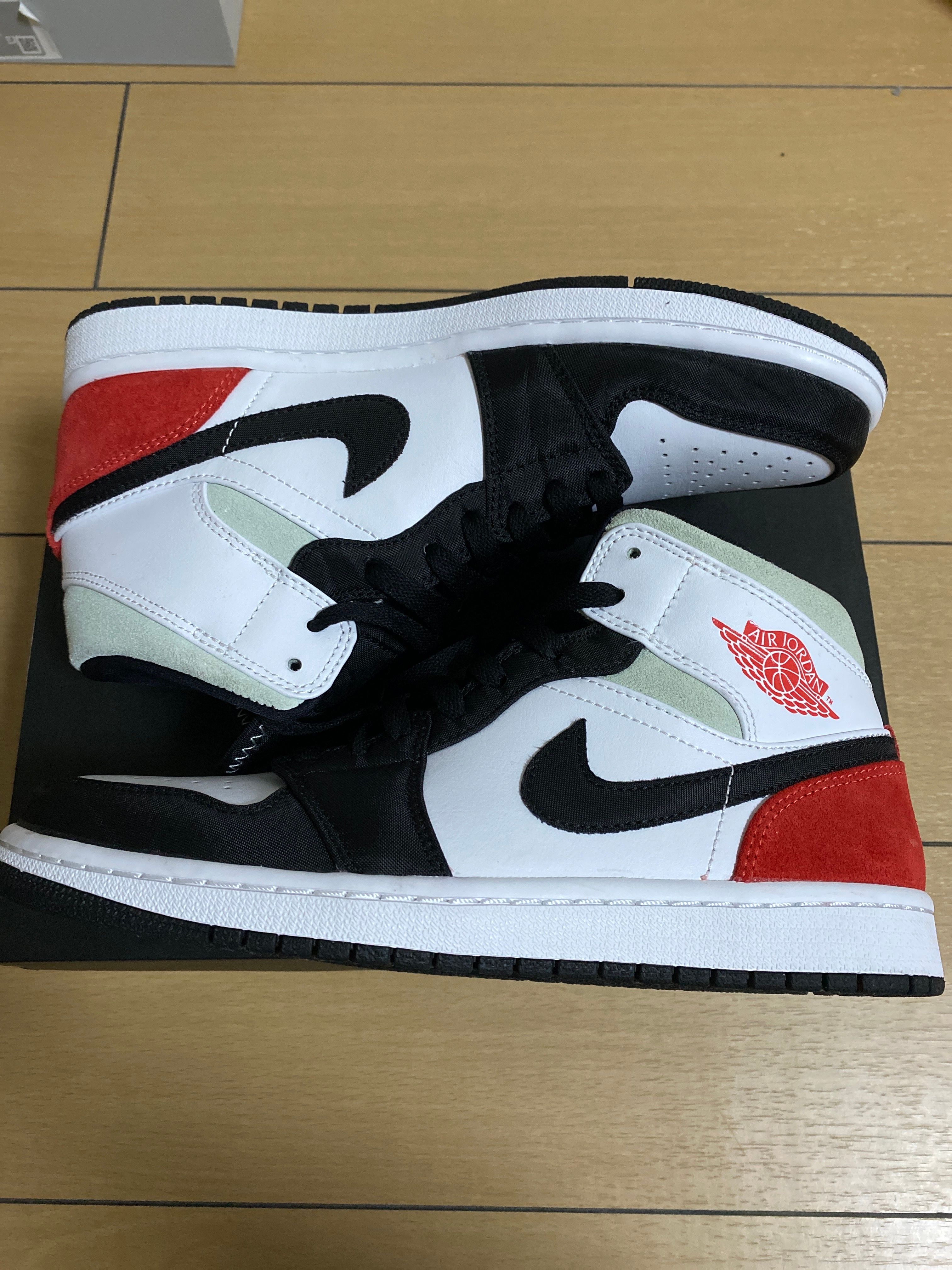 Nike Air Jordan 1 Mid SE "Black/Red/White"