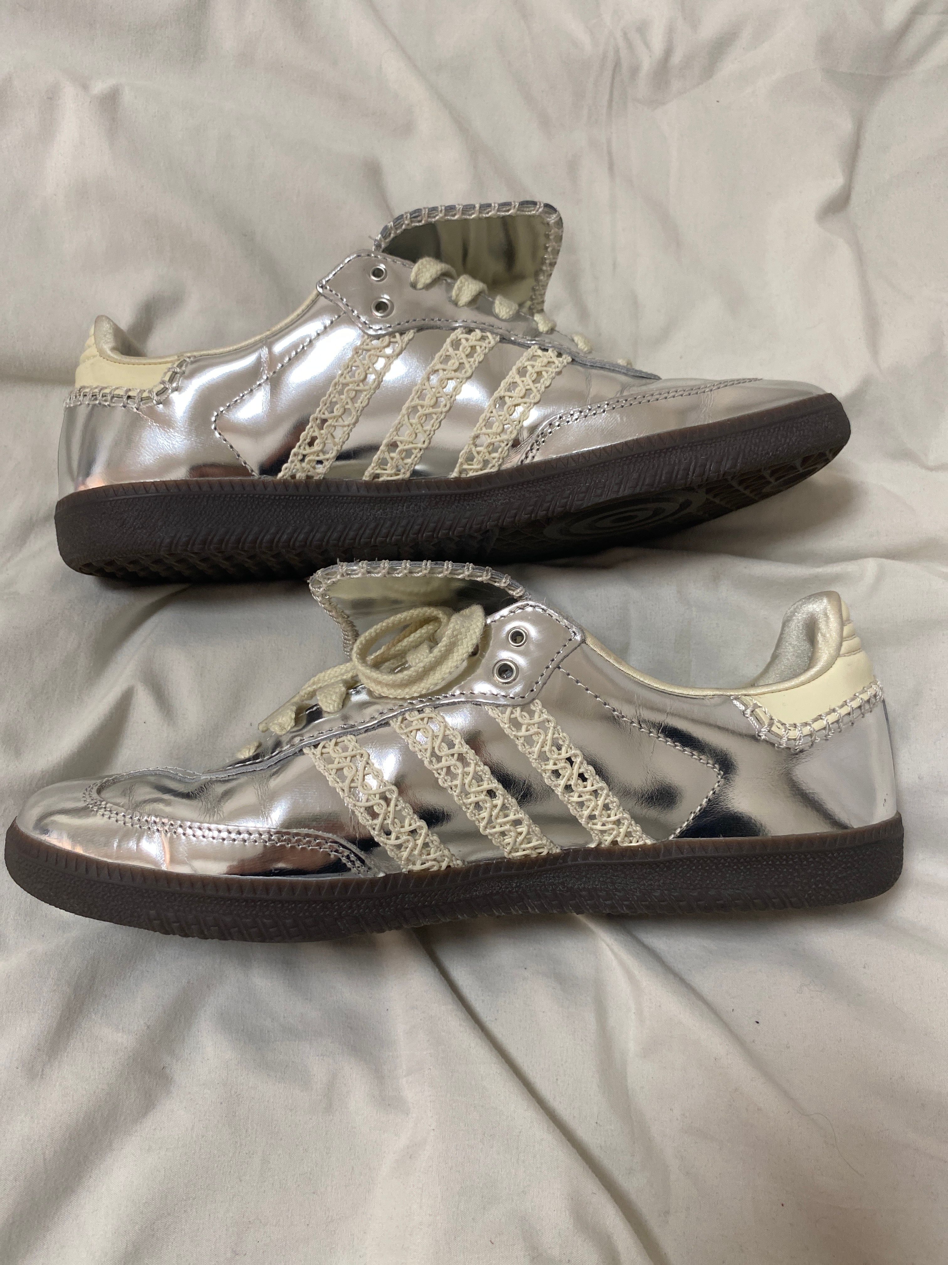 Wales Bonner × adidas Samba "Silver"