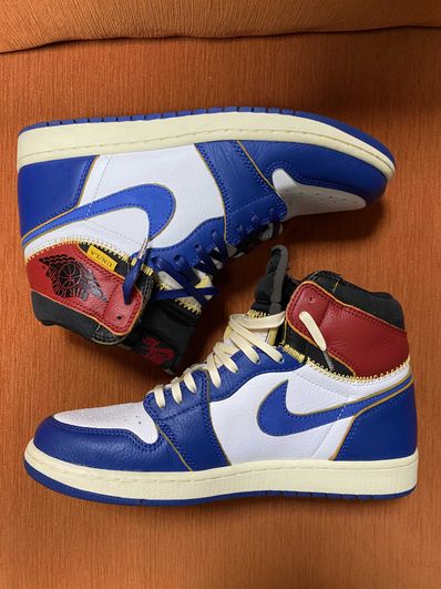 Union × Nike Air Jordan 1 Retro High OG NRG "Storm Blue/Varsity Red"