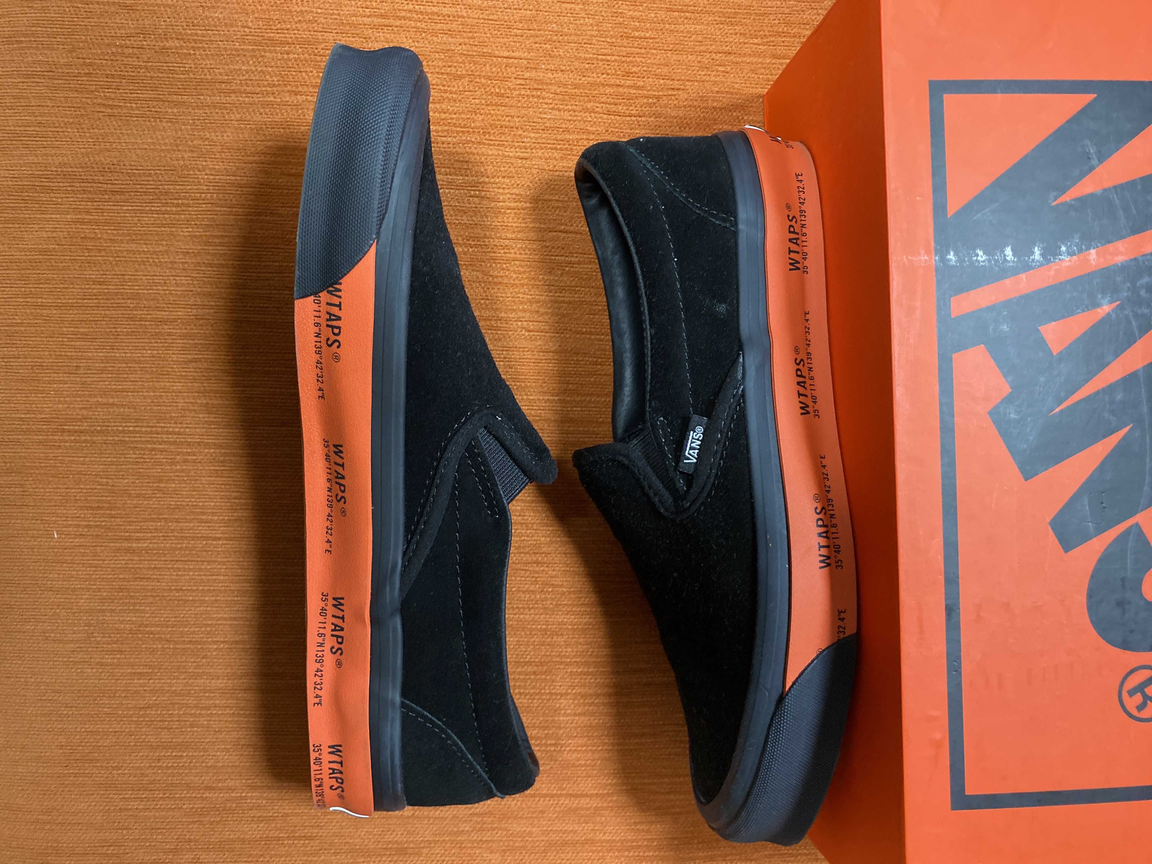 WTAPS × Vans OG Classic Slip-On LX "Black"