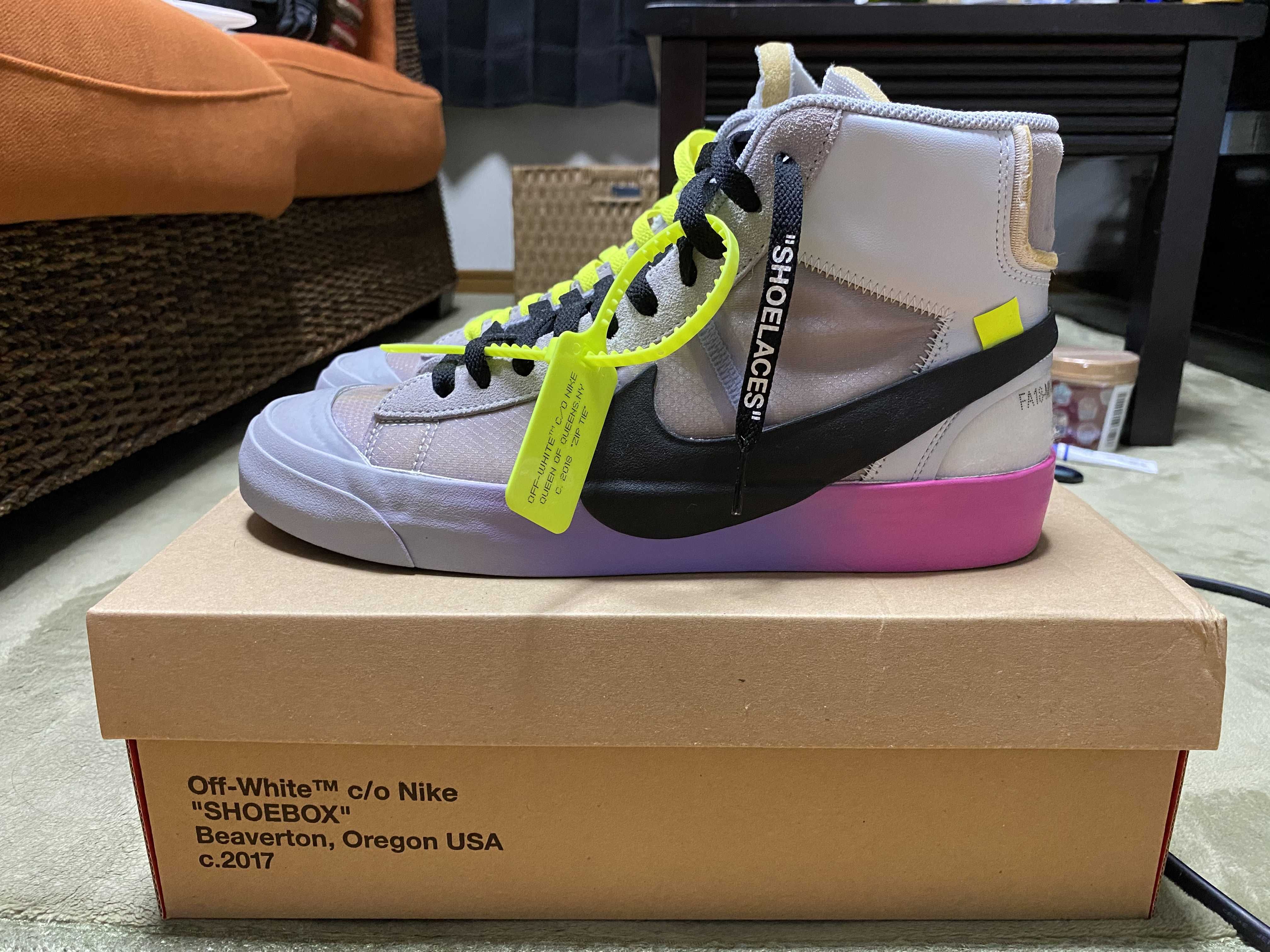 Serena Williams × Off-White ×Nike Blazer Mid "Queen"