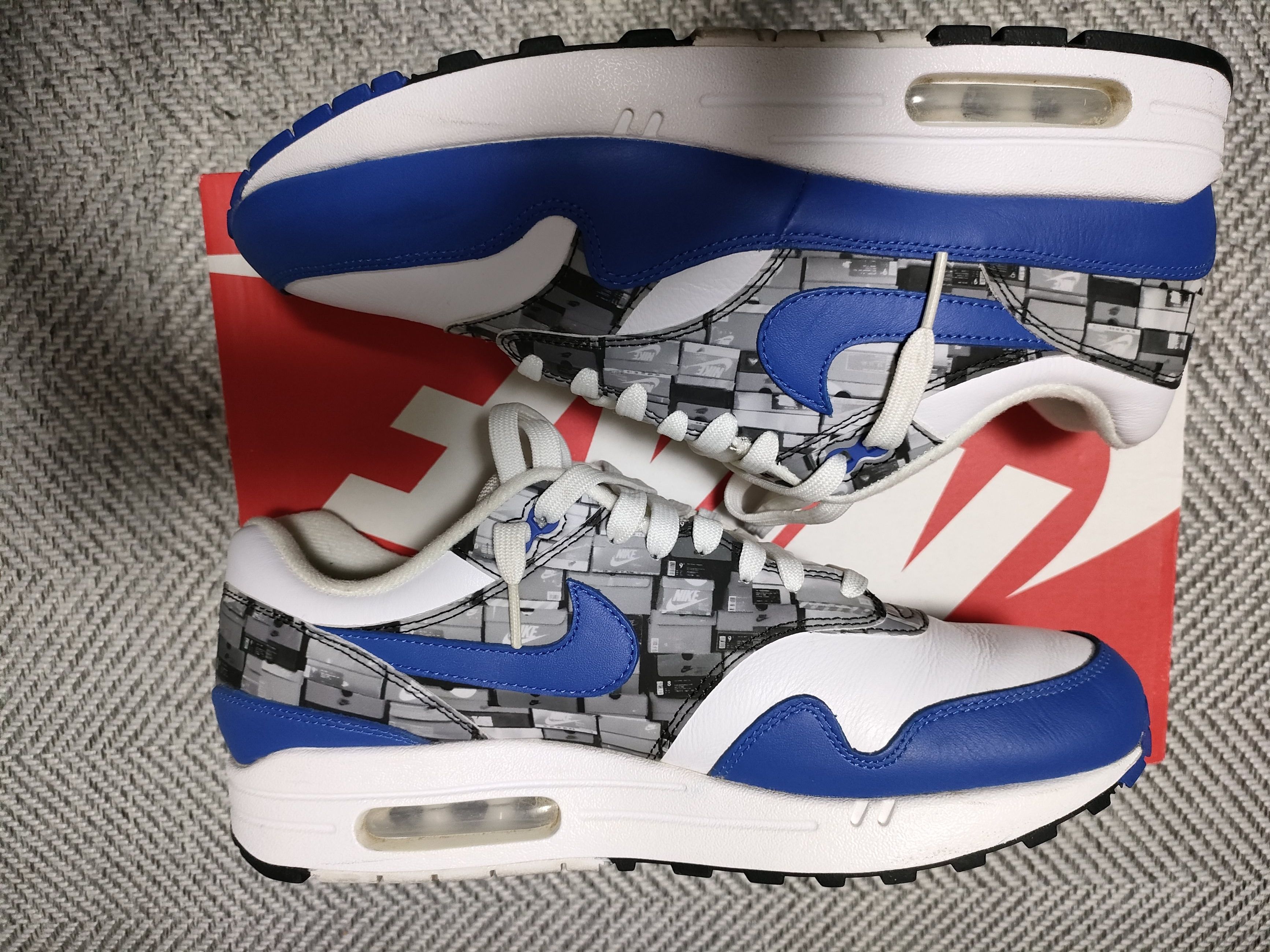 atmos × Nike Air Max 1 Blue "We Love Nike"