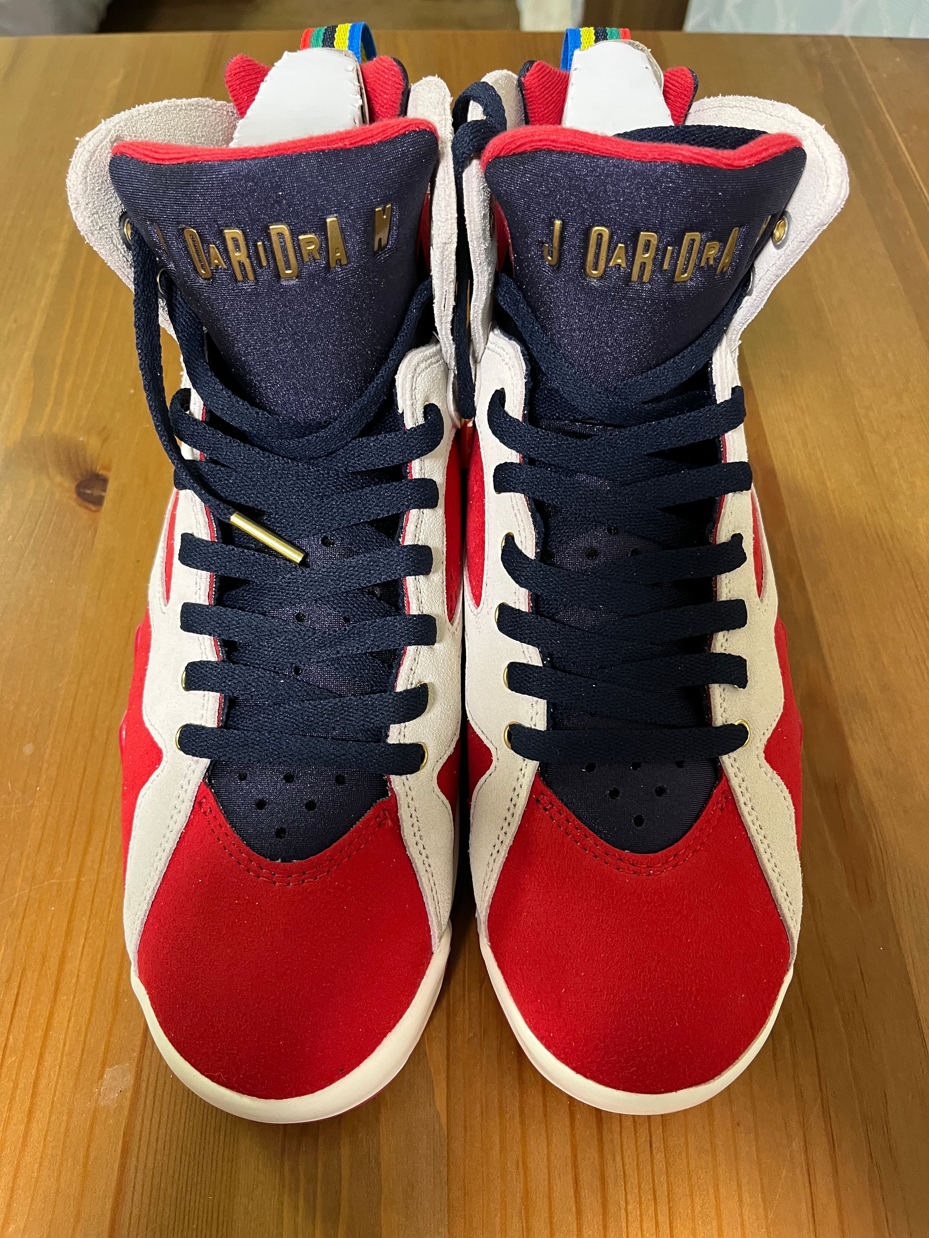 Trophy Room × Nike Air Jordan 7 "True Red and Obsidian"