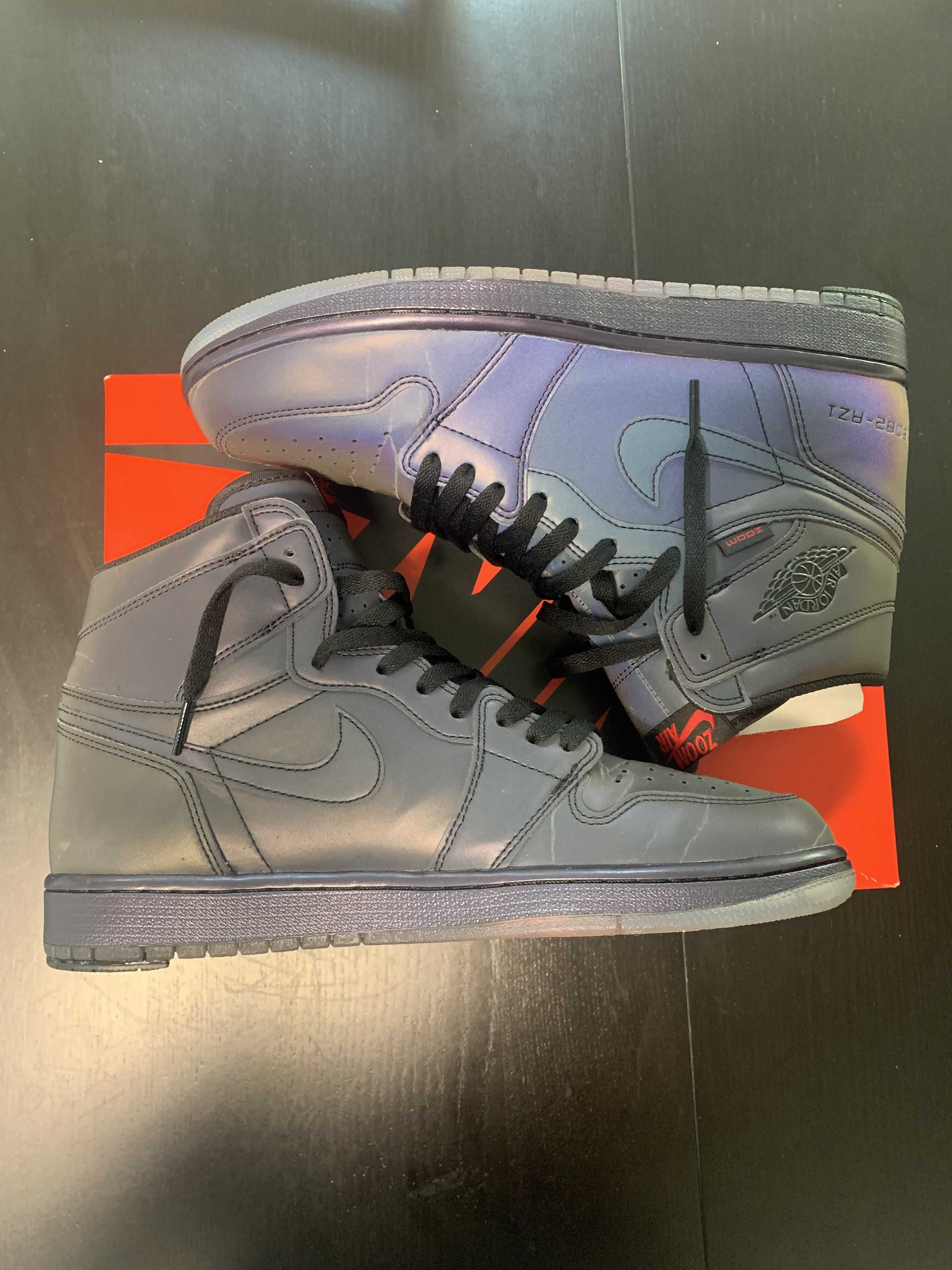 Nike Air Jordan 1 High Zoom Fearless "Multi Color/Varsity Red/Black"