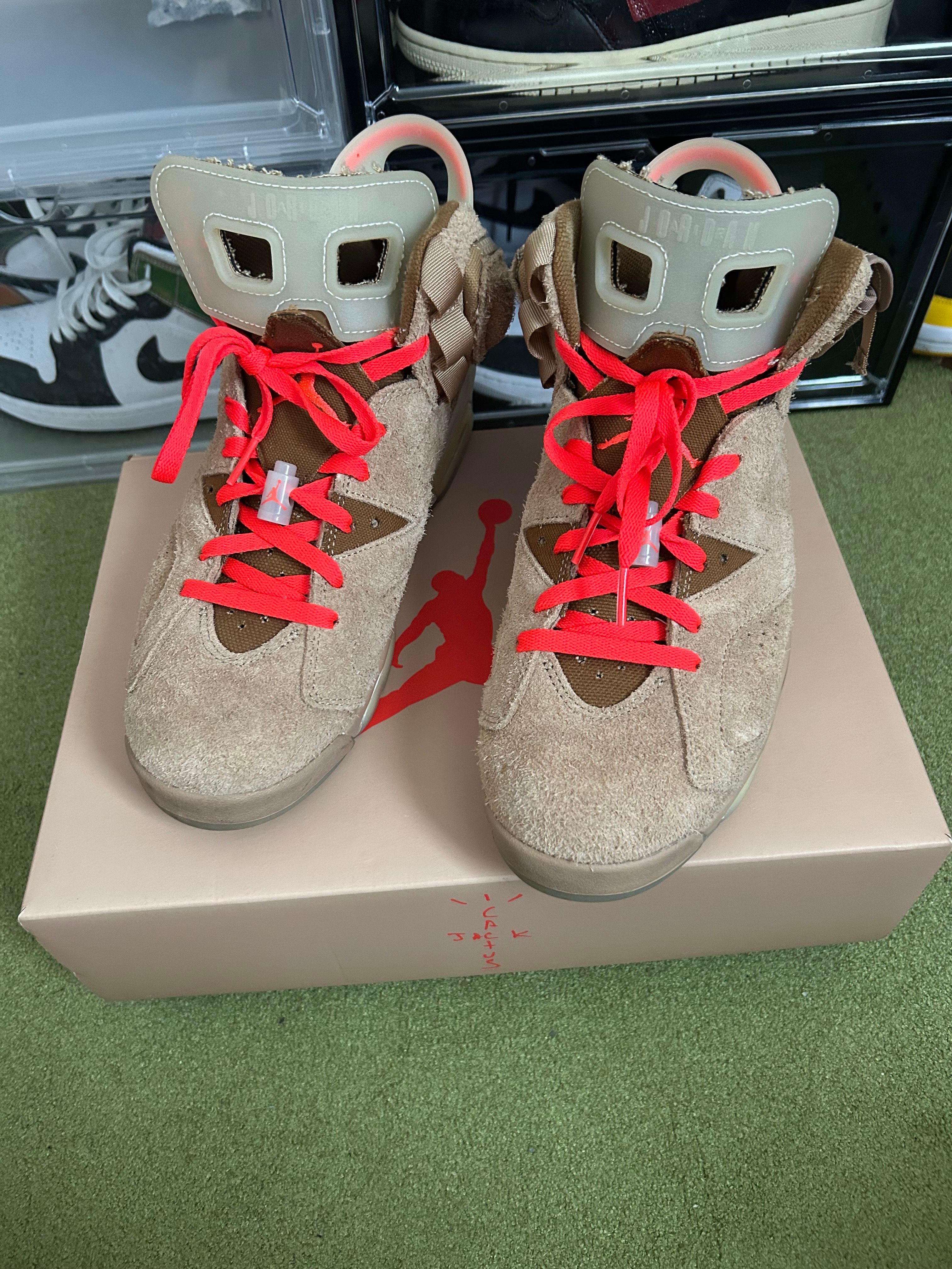 Travis Scott × Nike Air Jordan 6 "British Khaki"