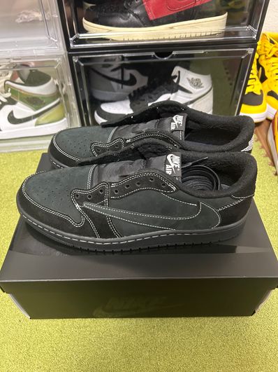 Travis Scott × Nike Air Jordan 1 Low OG SP "Black Phantom"