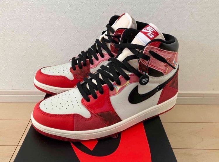 Spider-Man × Nike Air Jordan 1 Retro High OG SP "Spider-Man: Across the Spider-Verse/University Red"