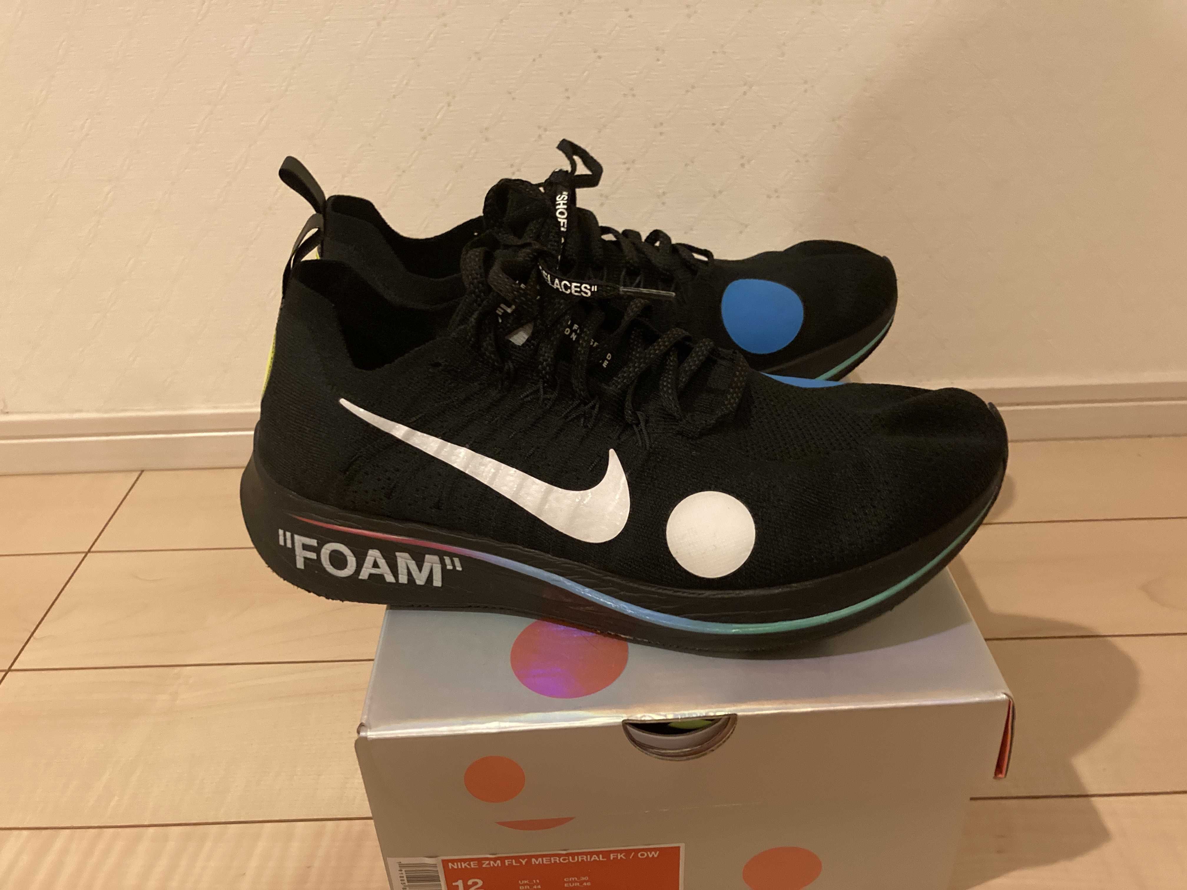 Off-White × Nike Zoom Fly Mercurial Flyknit "Black/White/Volt"