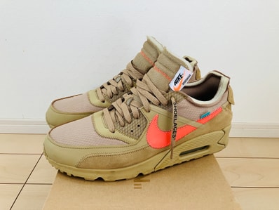Off-White × Nike Air Max 90 "Desert Ore"
