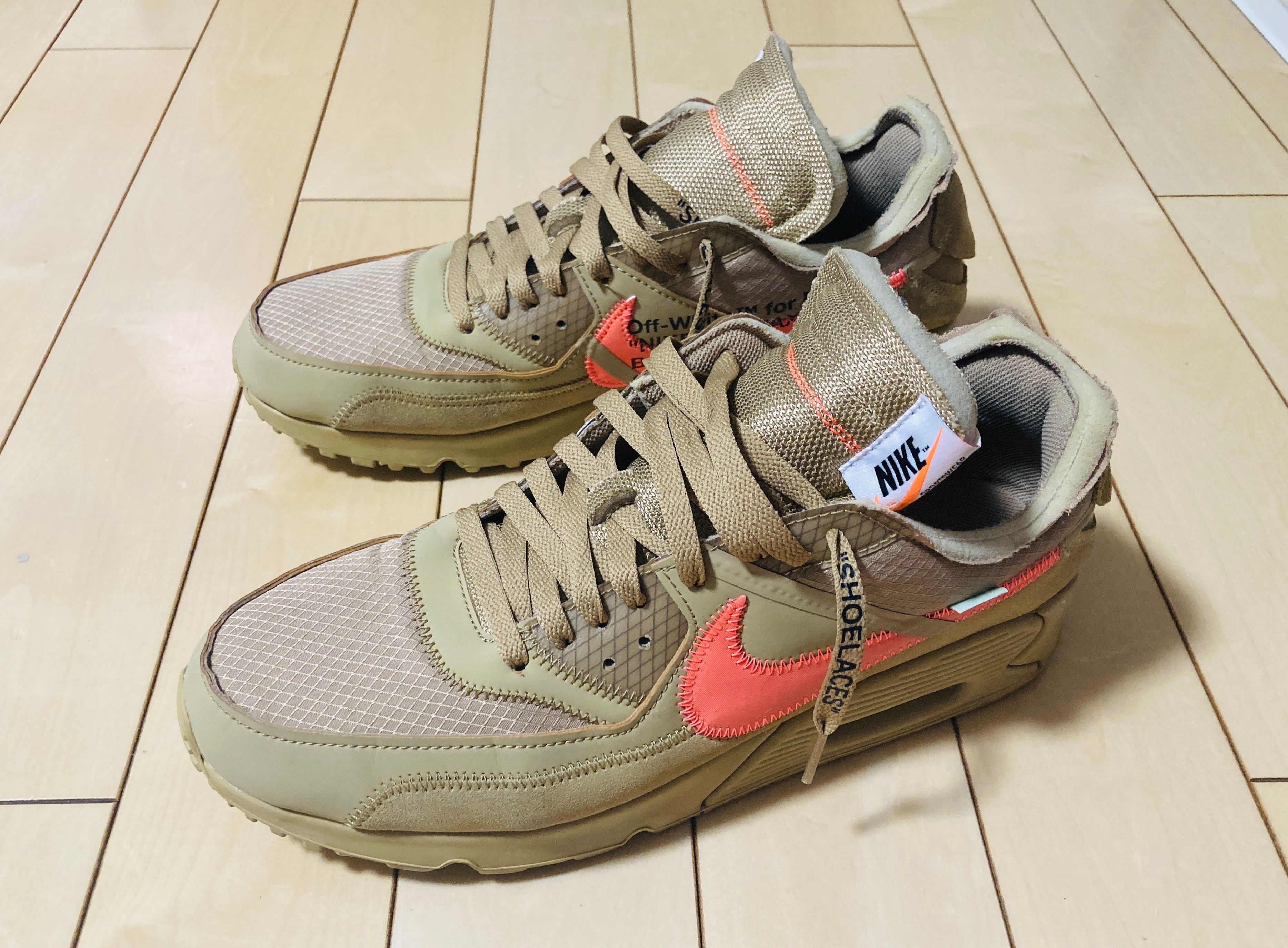Off-White × Nike Air Max 90 "Desert Ore"