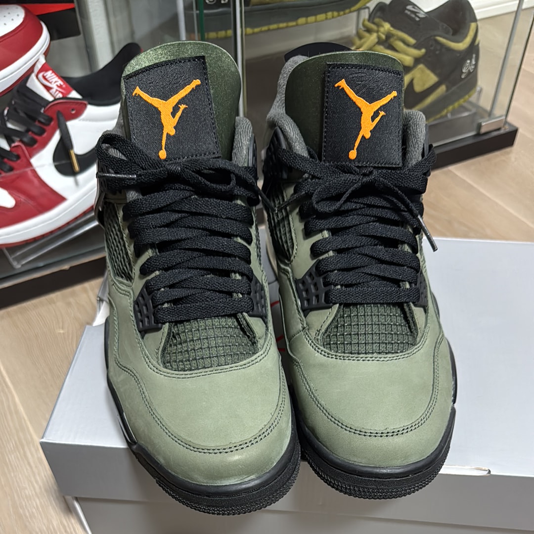 UNDEFEATED × Nike Air Jordan 4 Retro "Deep Green" (2025)