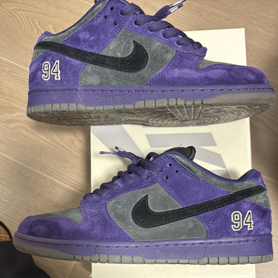 Supreme × Nike SB Dunk Low "Ink" (Europe and the UK Exclusive) (25FW Week2)