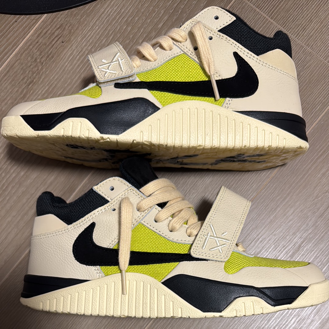 Travis Scott × Nike Jordan Jumpman Jack TR CJ1 T-Rexx "Bright Cactus"