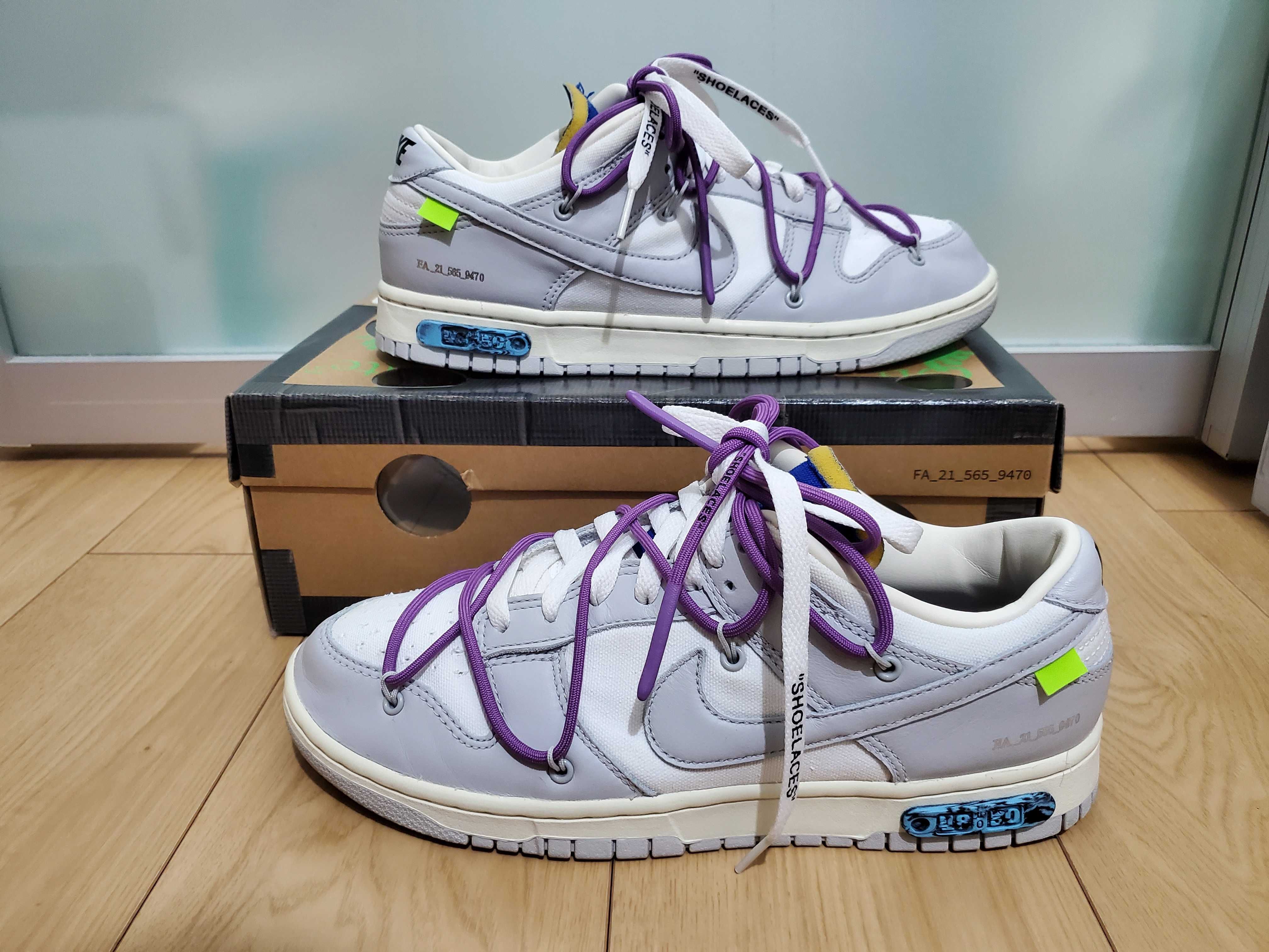 Off-White × Nike Dunk Low 1 of 50 "Lot.48" 