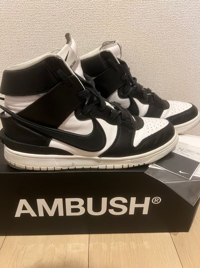 AMBUSH × Nike Dunk High "Black"