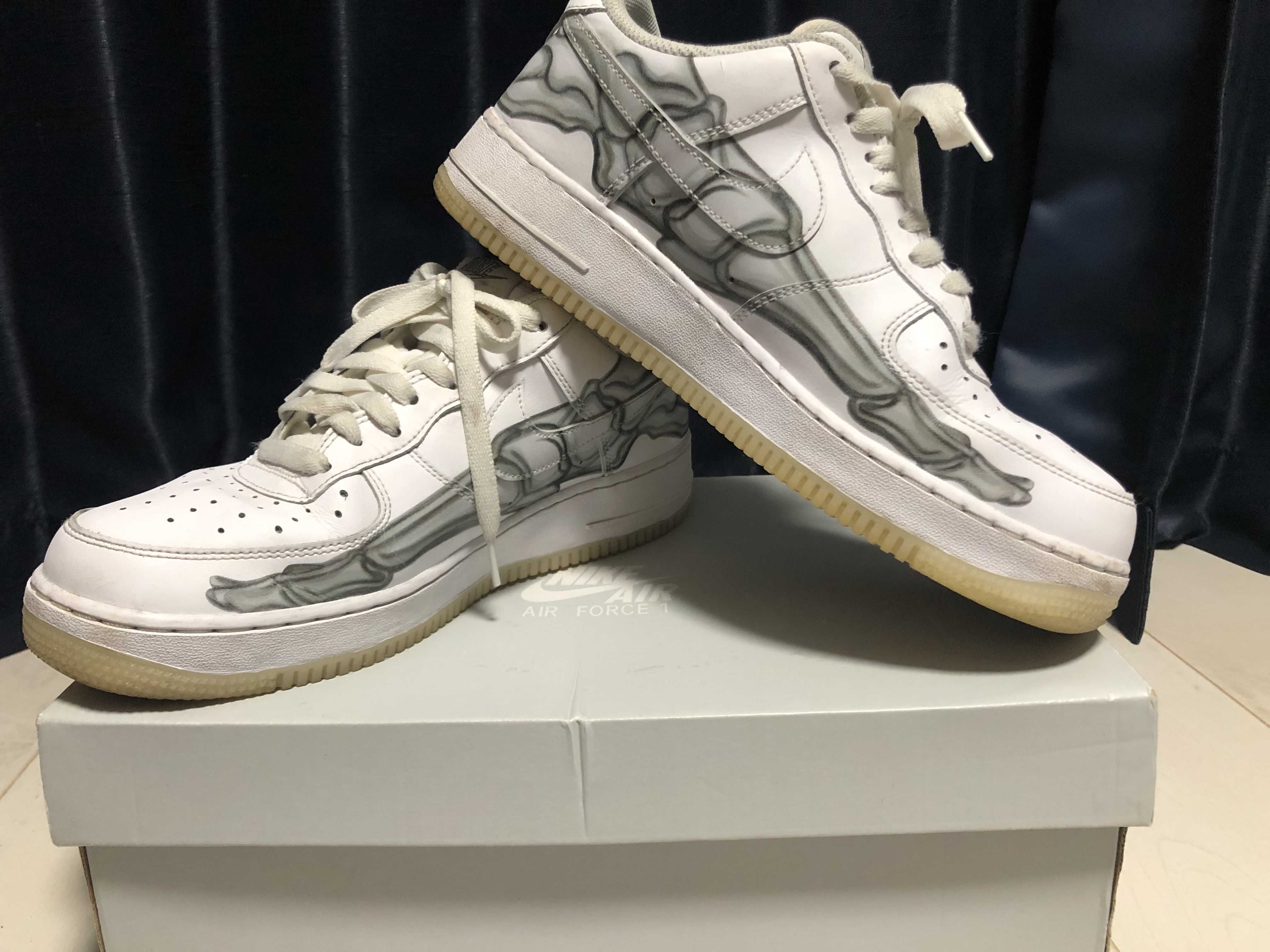 Nike Air Force 1 Low "White Skeleton"