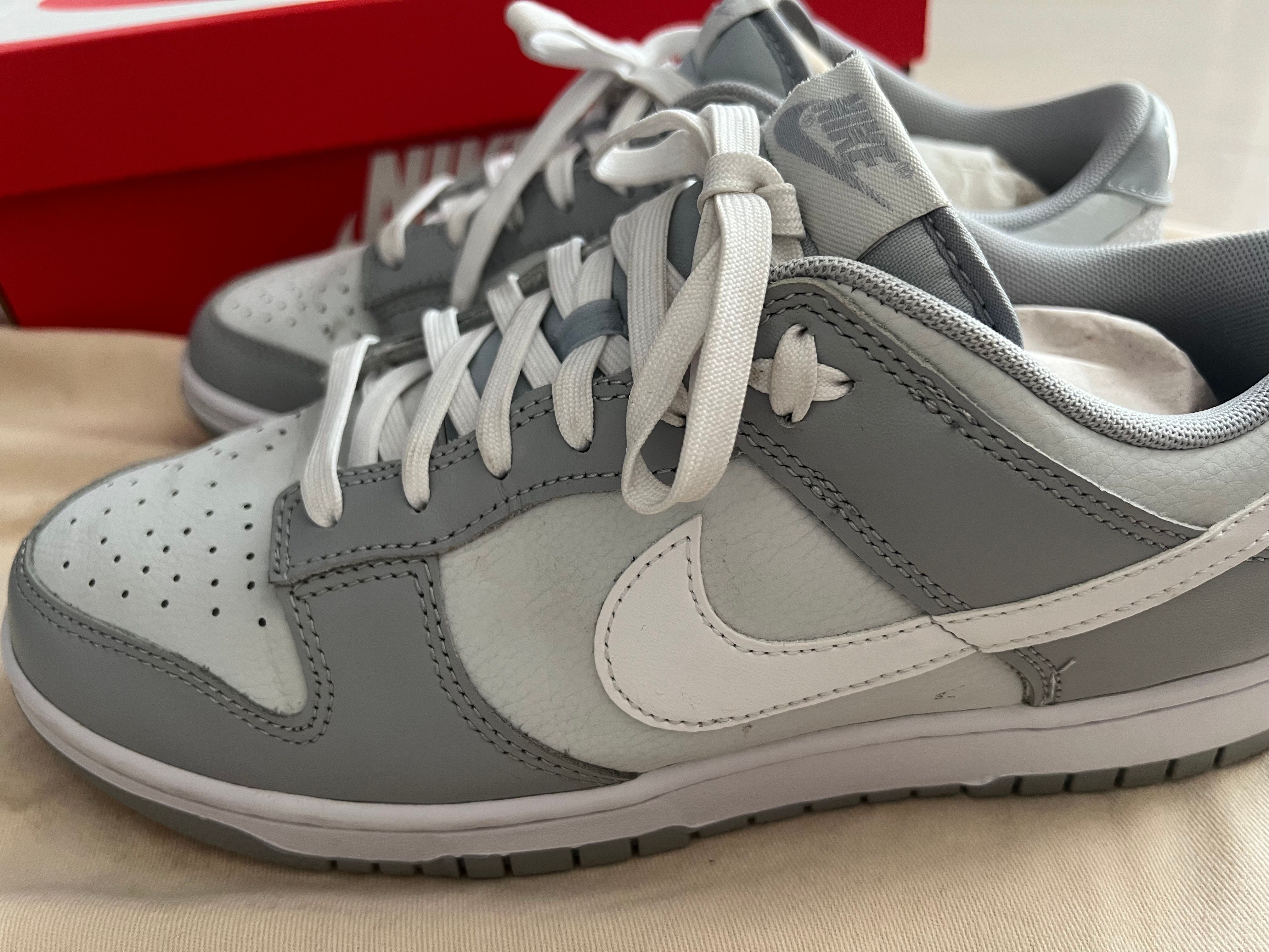 Nike Dunk Low "Pure Platinum/White/Wolf Gray"