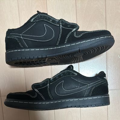Travis Scott × Nike Air Jordan 1 Low OG SP "Black Phantom"