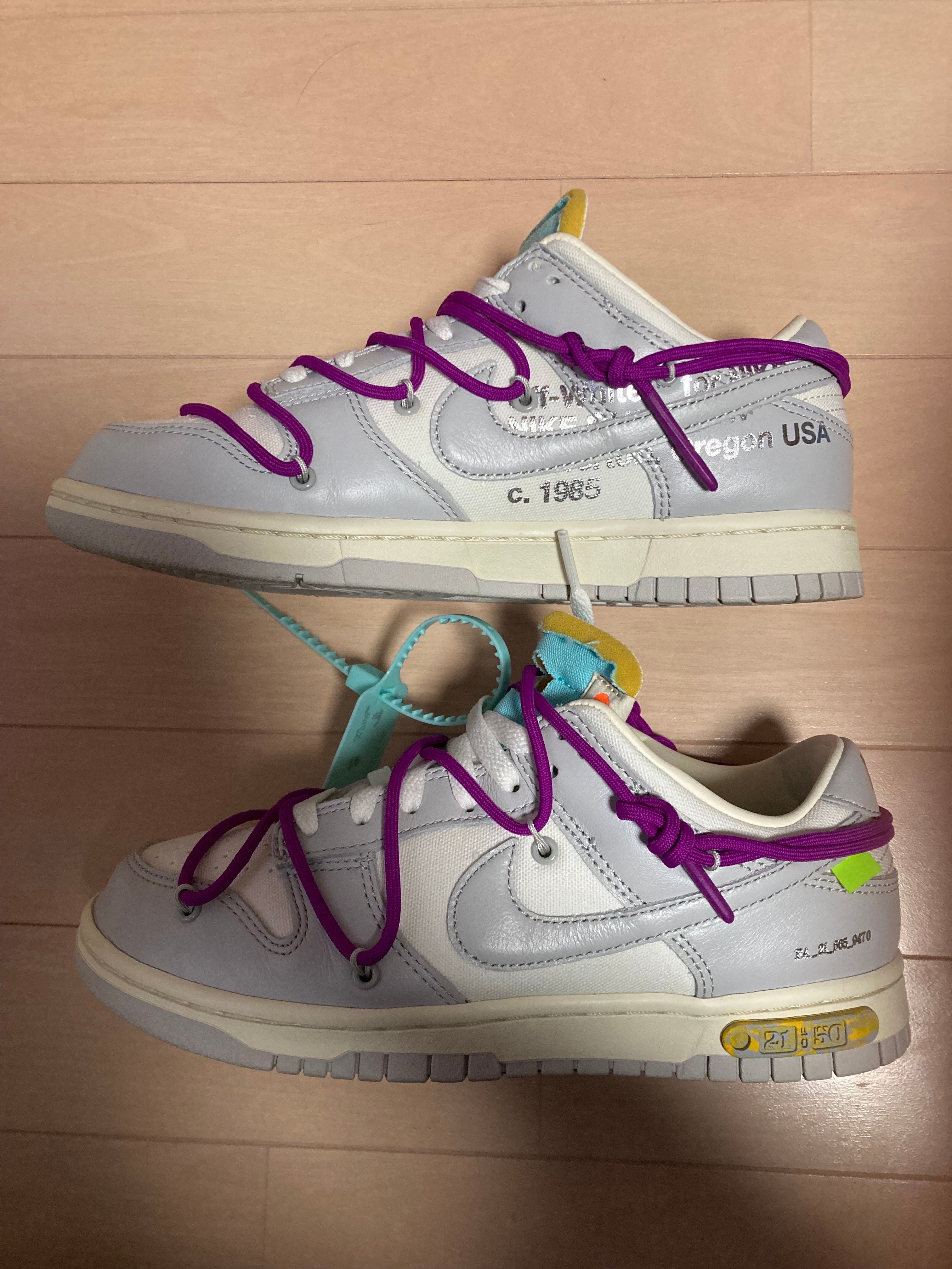 Off-White × Nike Dunk Low 1 of 50 "Lot.21"