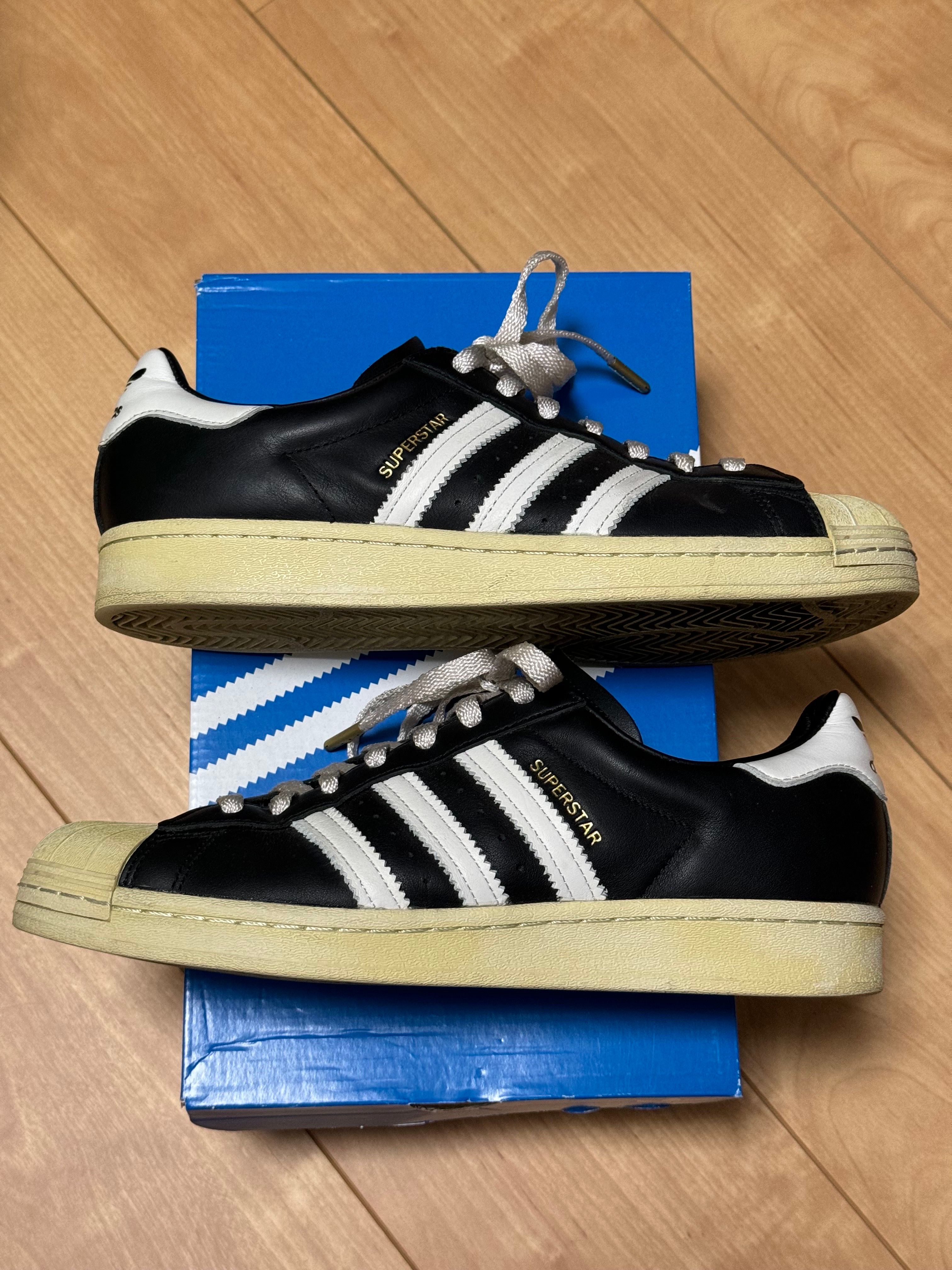 adidas Superstar "Black White Sail"