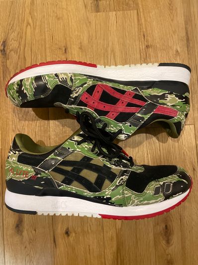 atmos × Asics Gel-Lyte 3 "Green Camo"