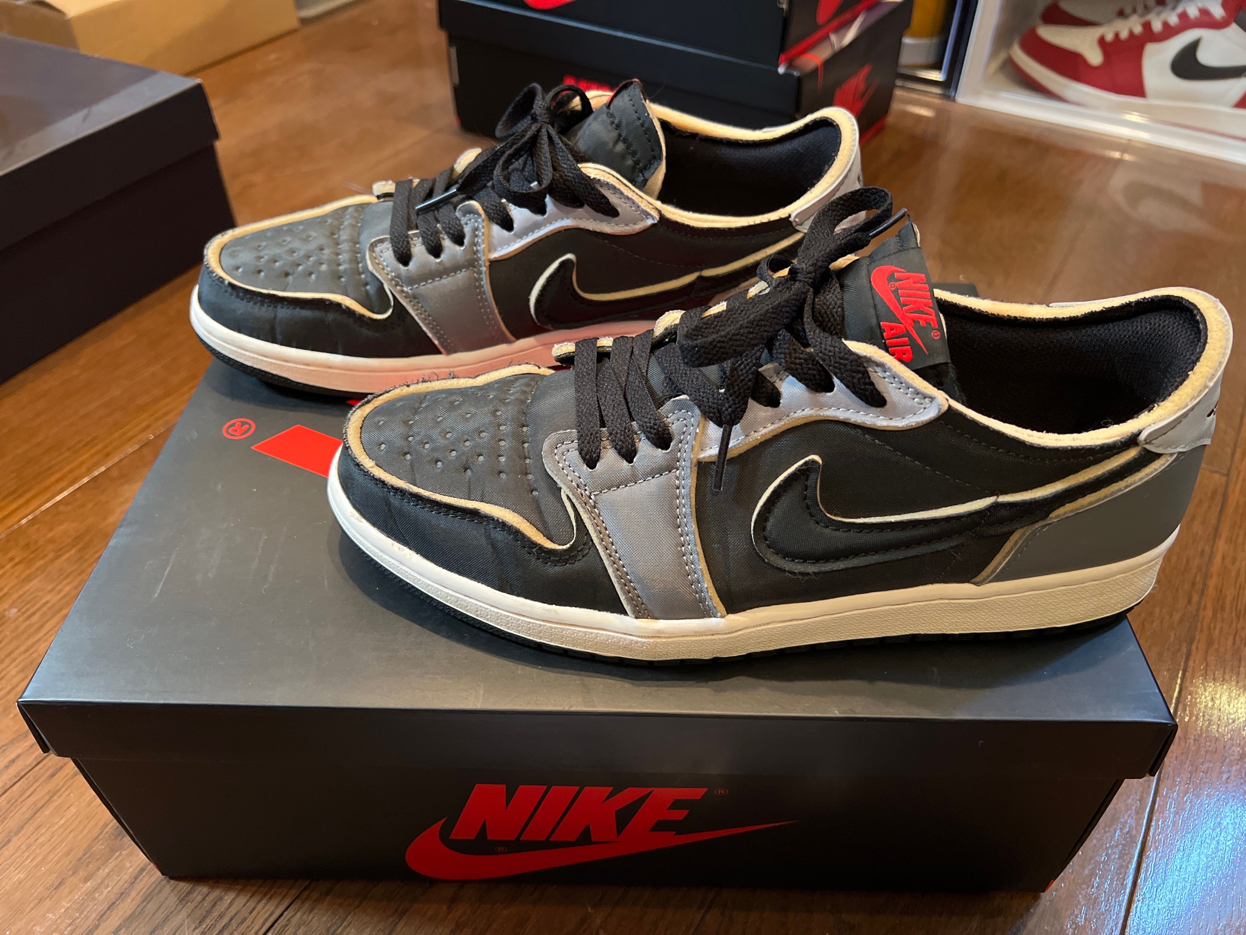 Nike Air Jordan 1 Low OG EX "Black and Smoke Grey"