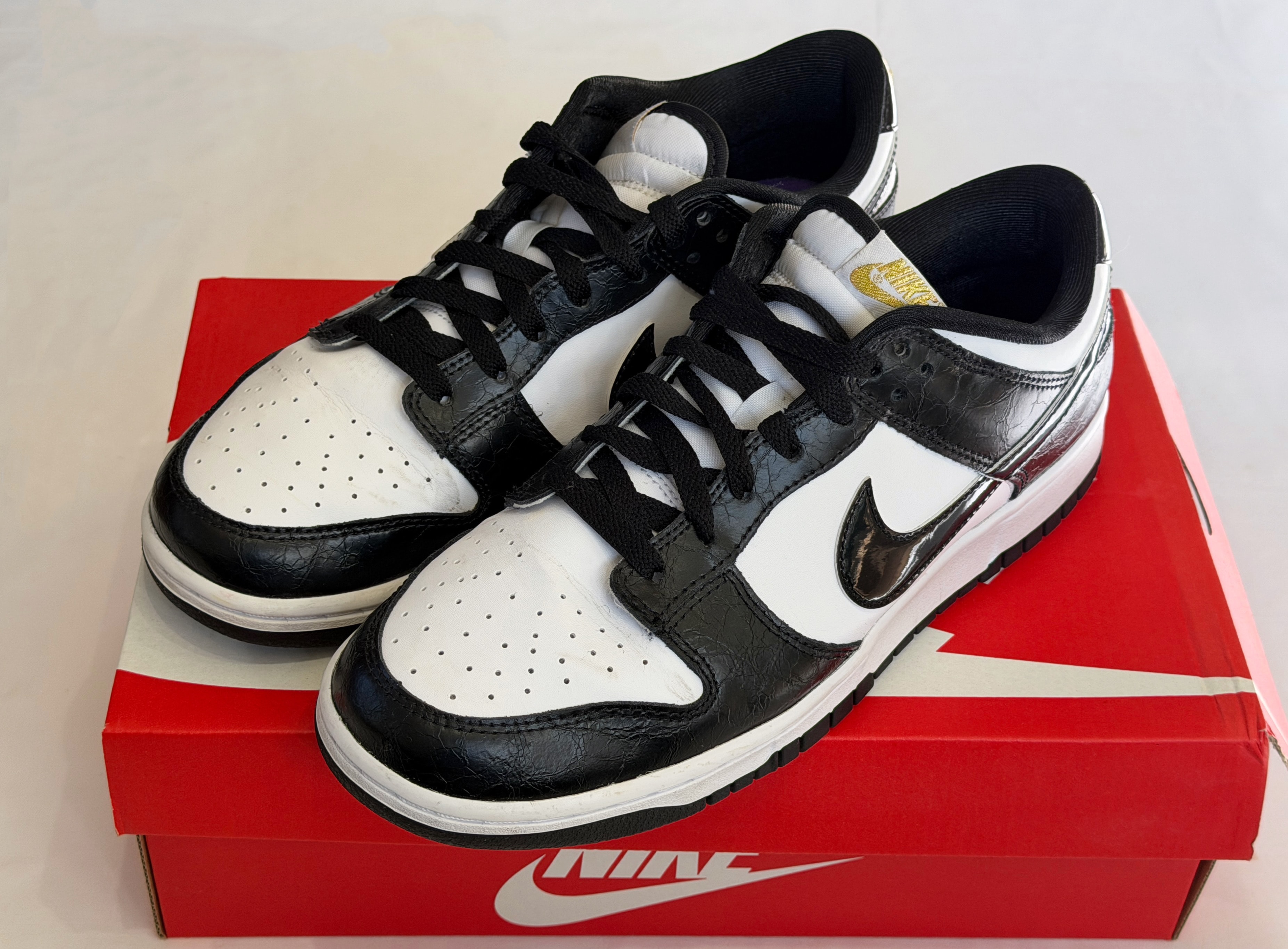 Nike Dunk Low Retro SE "World Champ/Black and White"