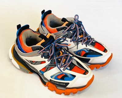 Balenciaga Track Trainer "Orange/Blue"