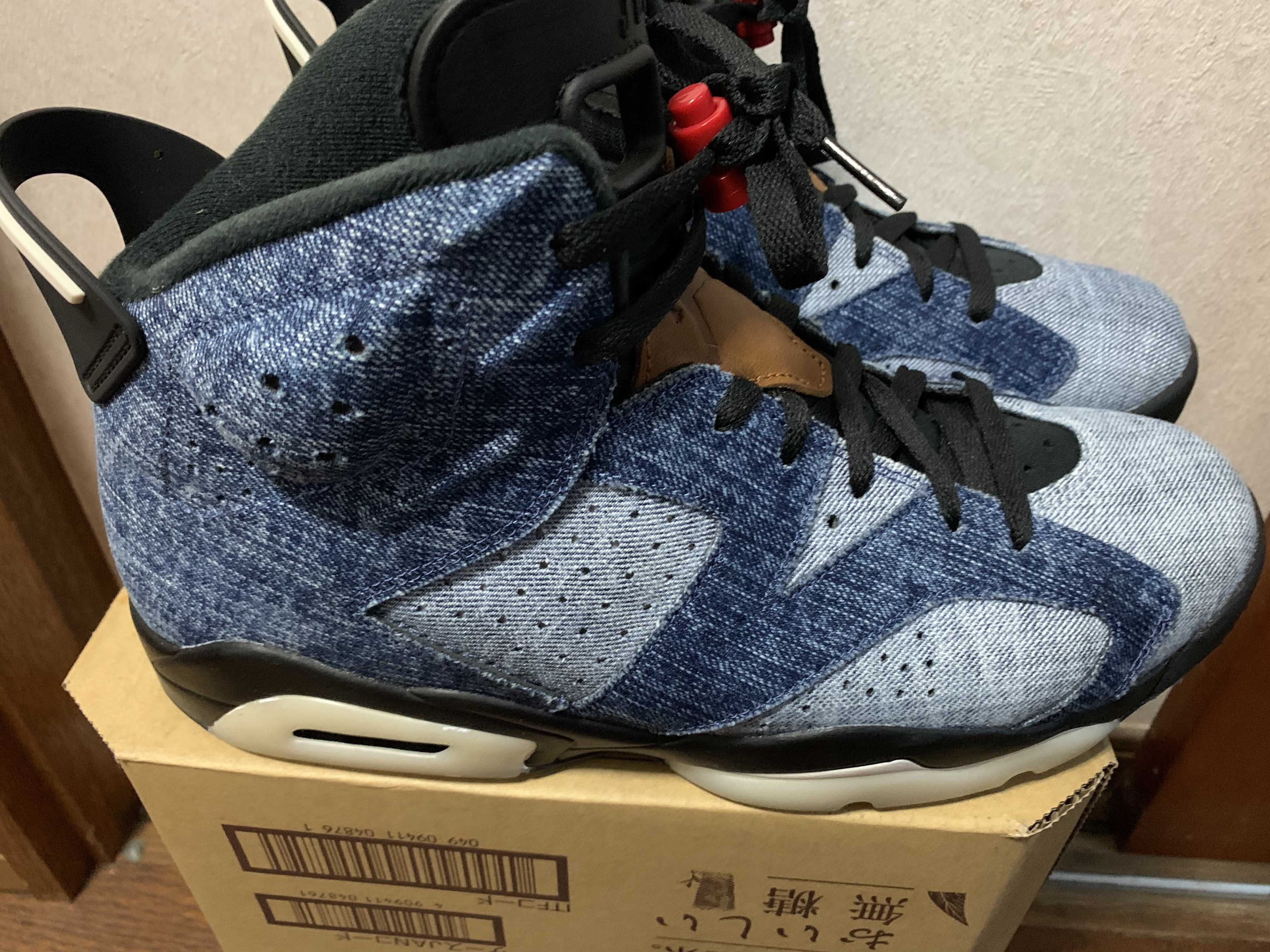 NIKE AIR JORDAN 6 "WASHED DENIM"