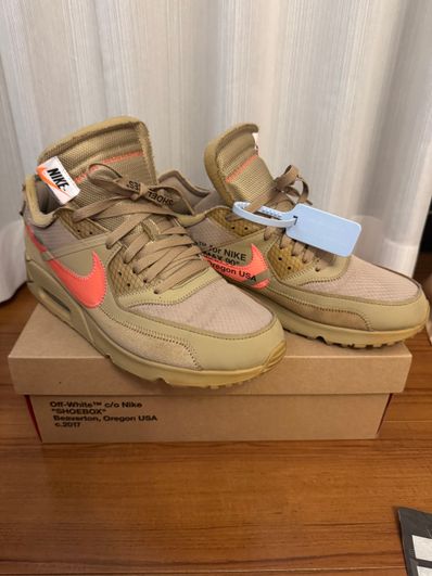 Off-White × Nike Air Max 90 "Desert Ore"