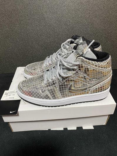 NIKE Women's AIR JORDAN 1 MID "DISCO BALL"