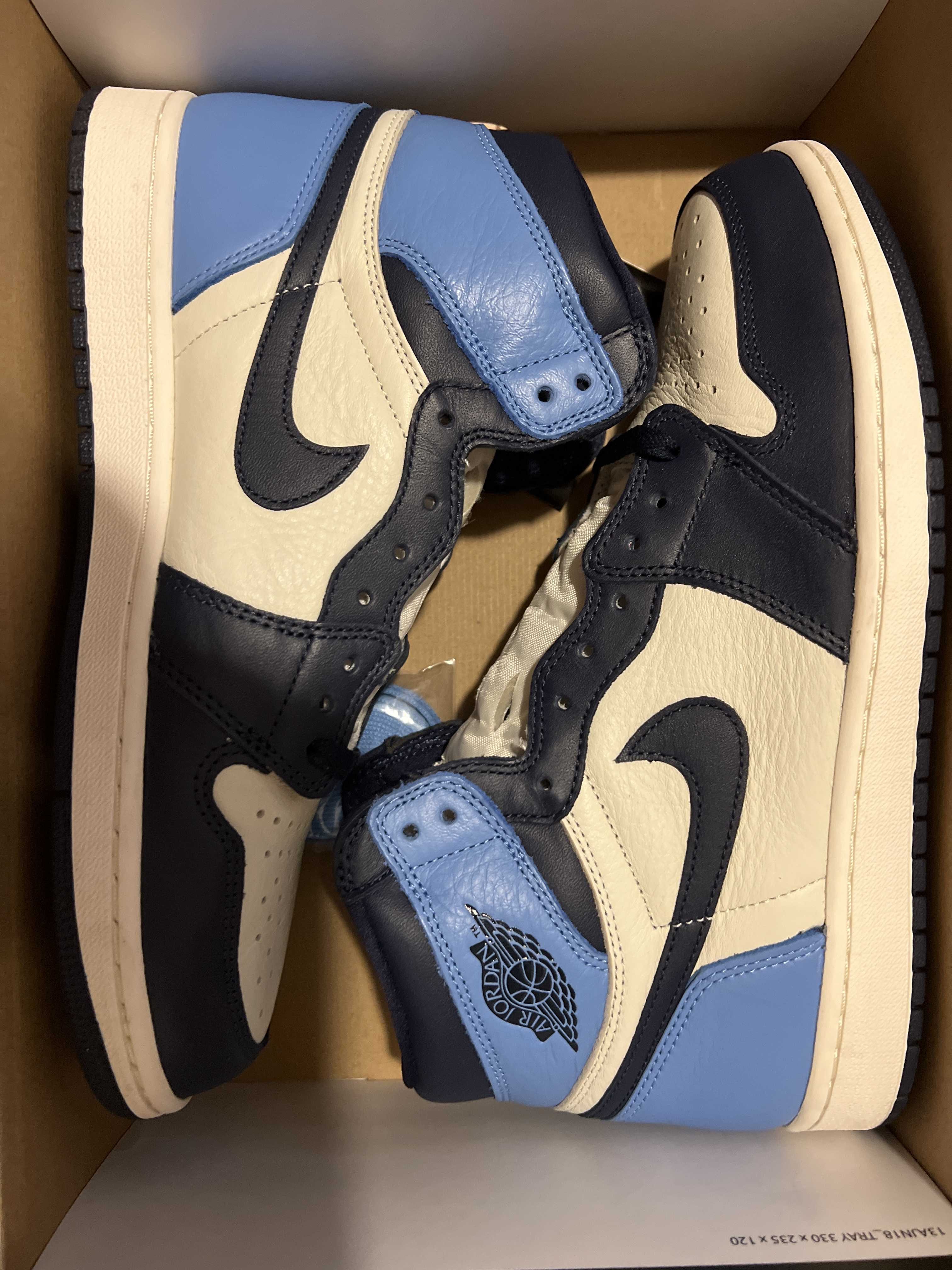 Nike Air Jordan 1 Retro High OG "Obsidian/University Blue"