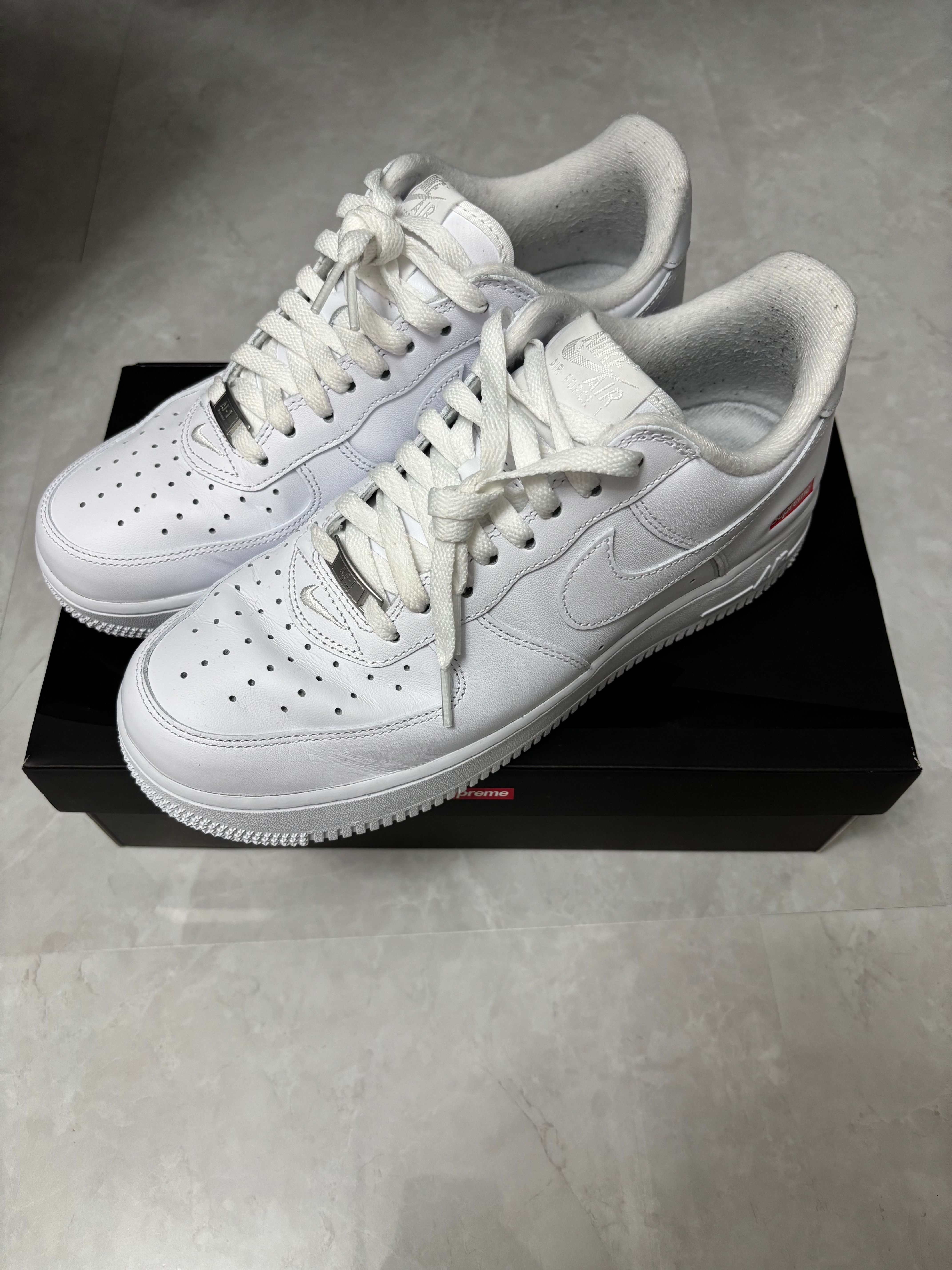 Supreme × Nike Air Force 1 Low "White"