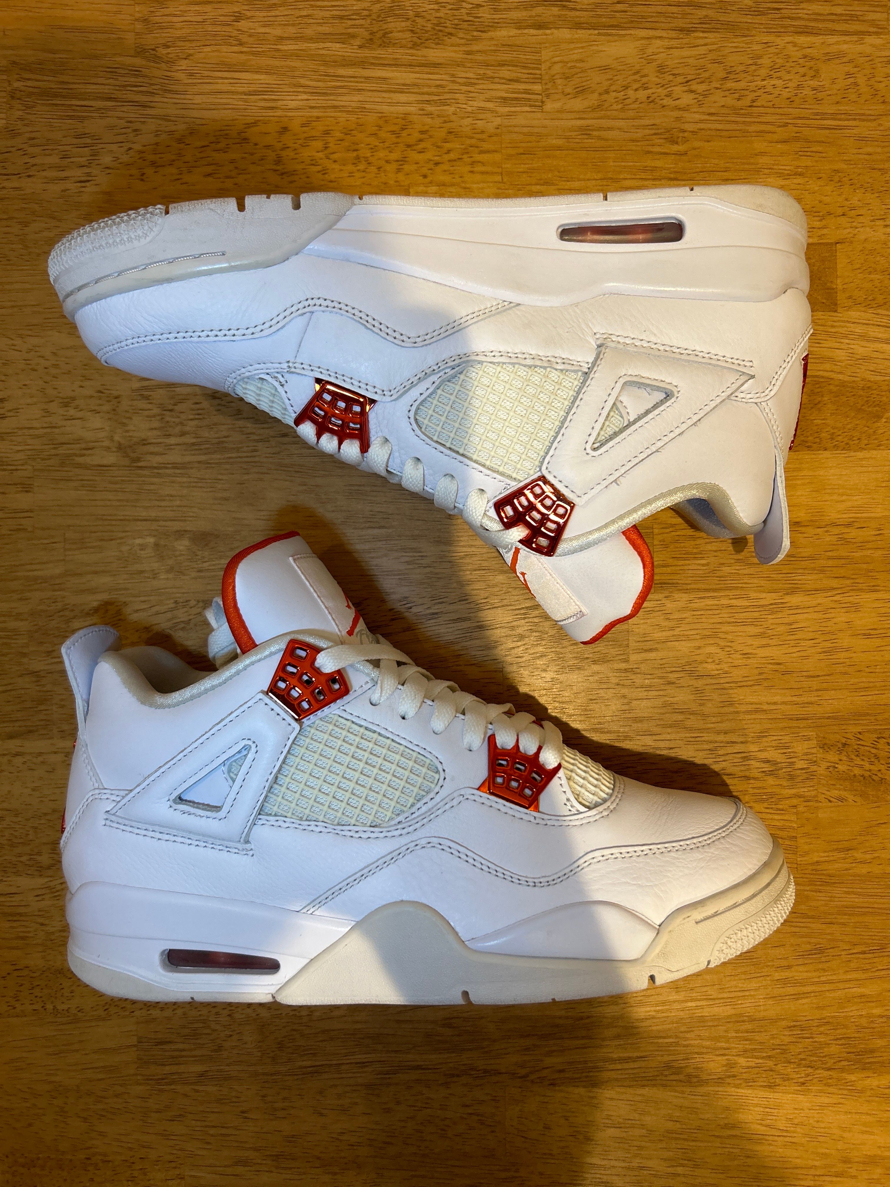 Nike Air Jordan 4 Retro "White/Team Orange"