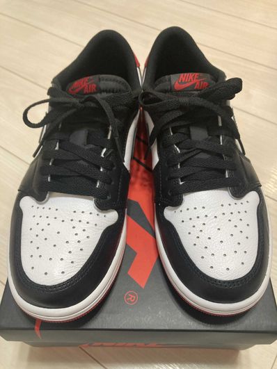 Nike Air Jordan 1 Retro Low OG "Black Toe"