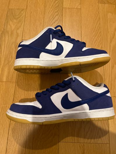 Nike SB Dunk Low "Los Angeles Dodgers/Deep Royal Blue"