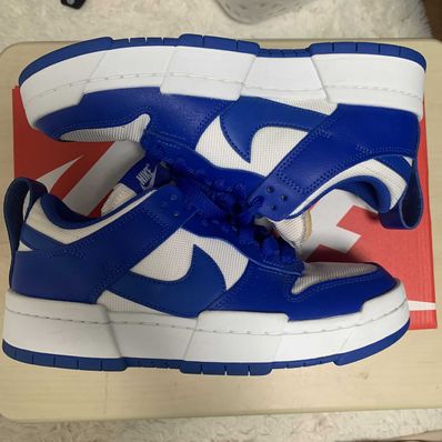 NIKE Women's DUNKED "WHITE/GAME ROYAL"