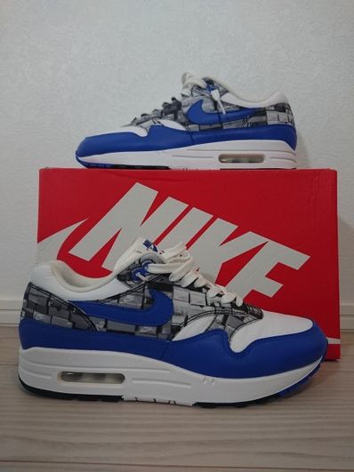 atmos × Nike Air Max 1 Blue "We Love Nike"