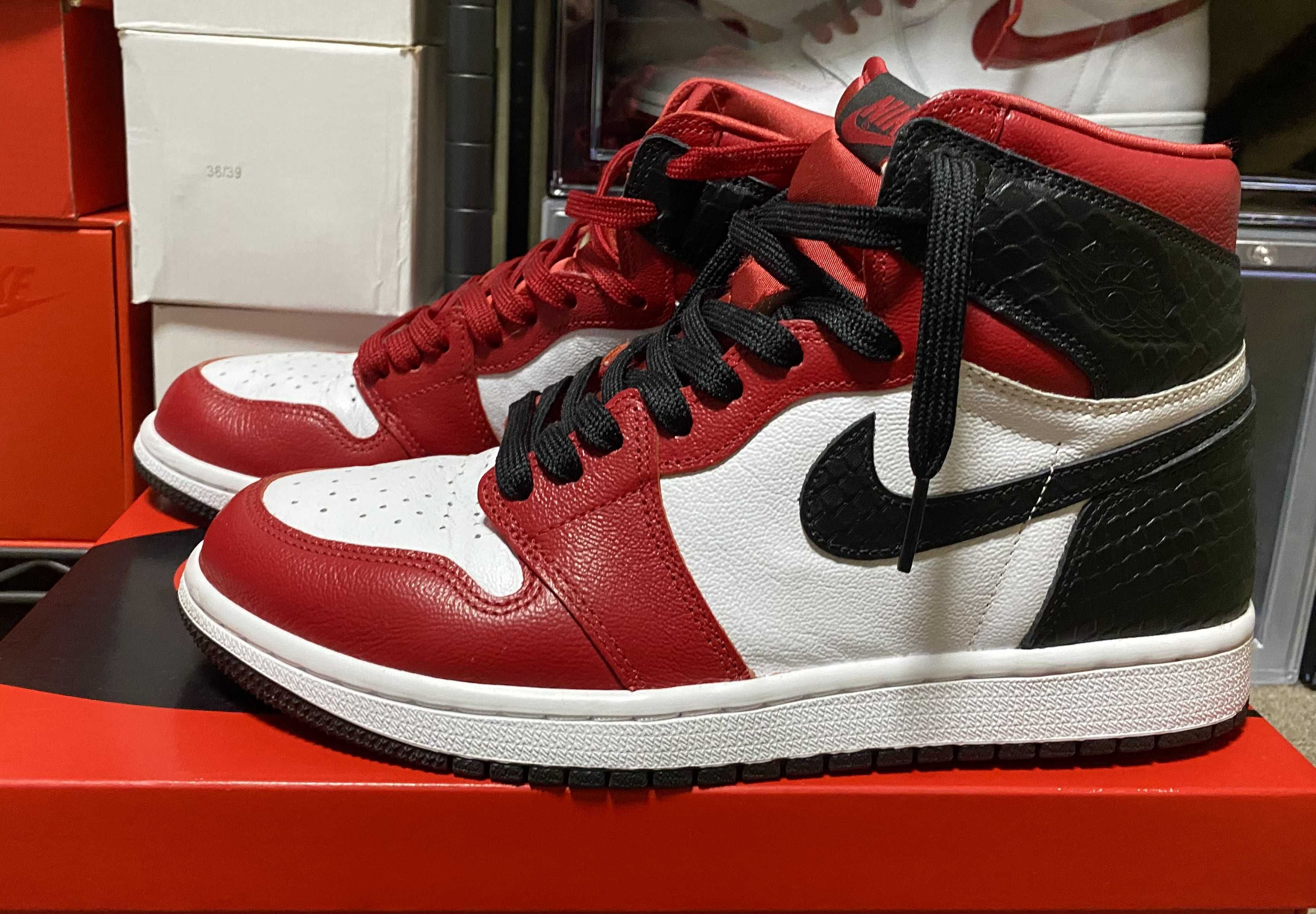 Nike Women's Air Jordan 1 High OG "Satin Red"