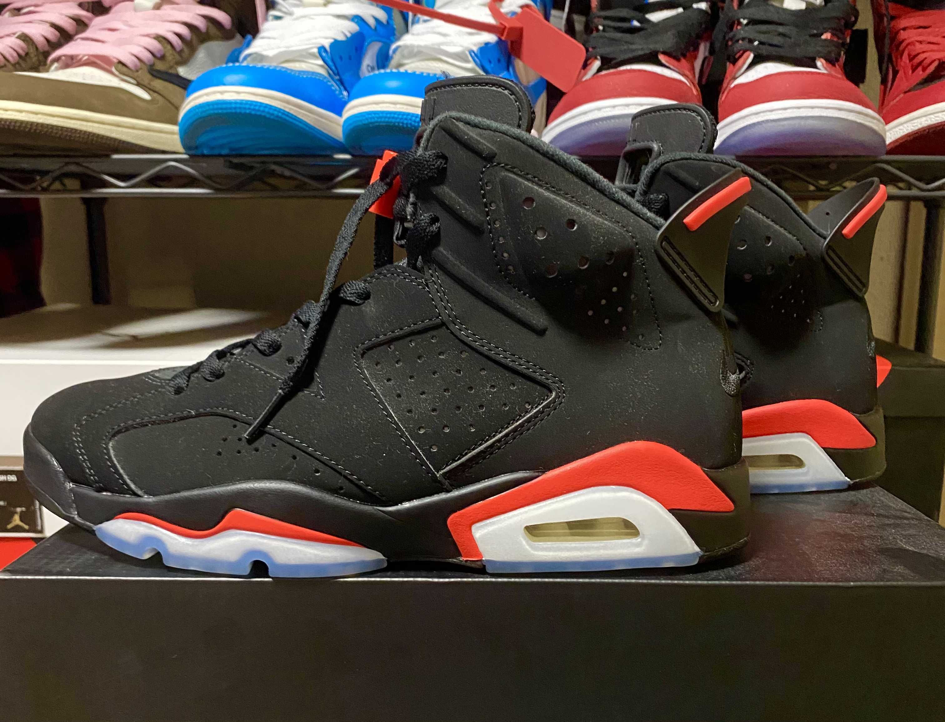 Nike Air Jordan 6 Retro OG "Black/Infrared"